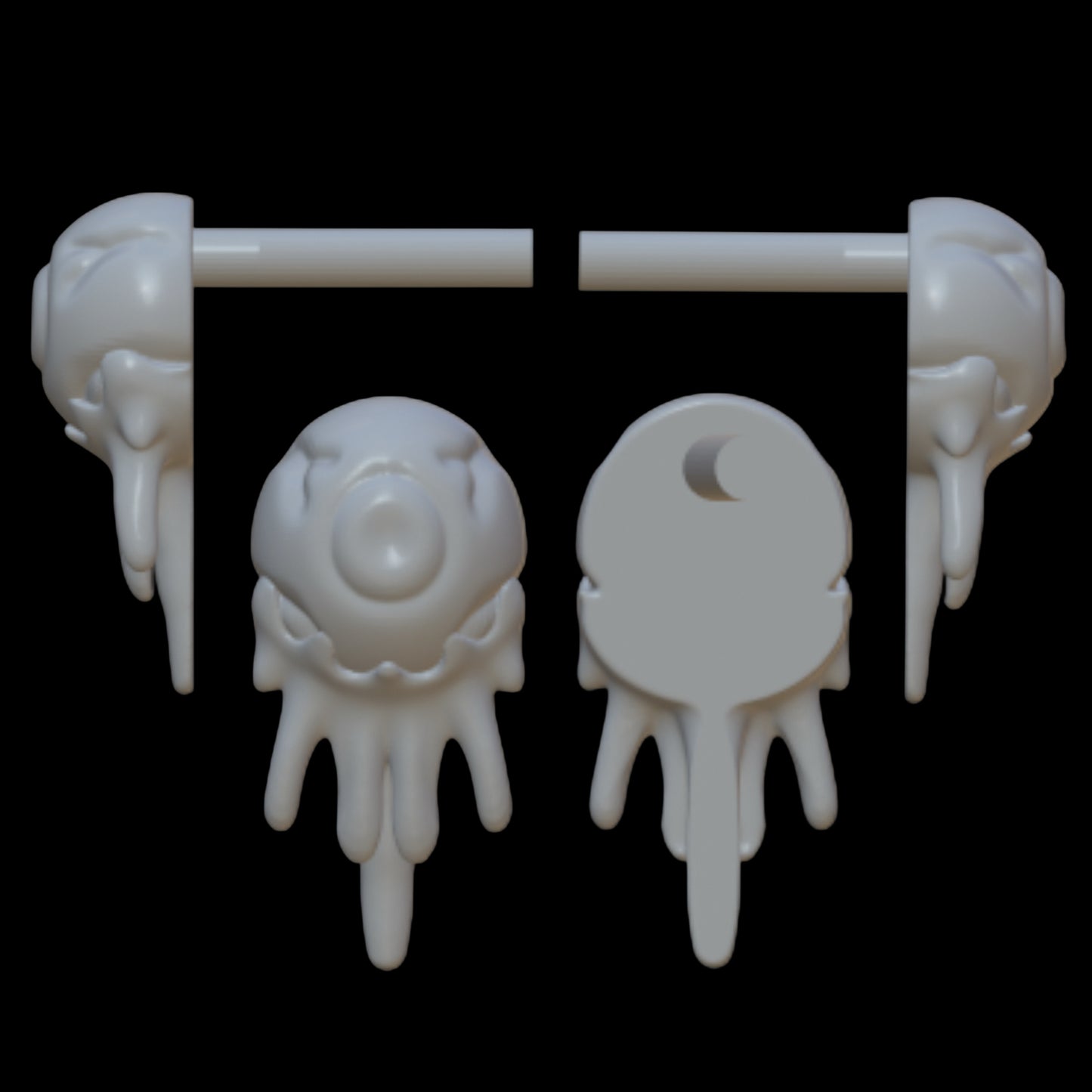 Zombie Eye Earrings