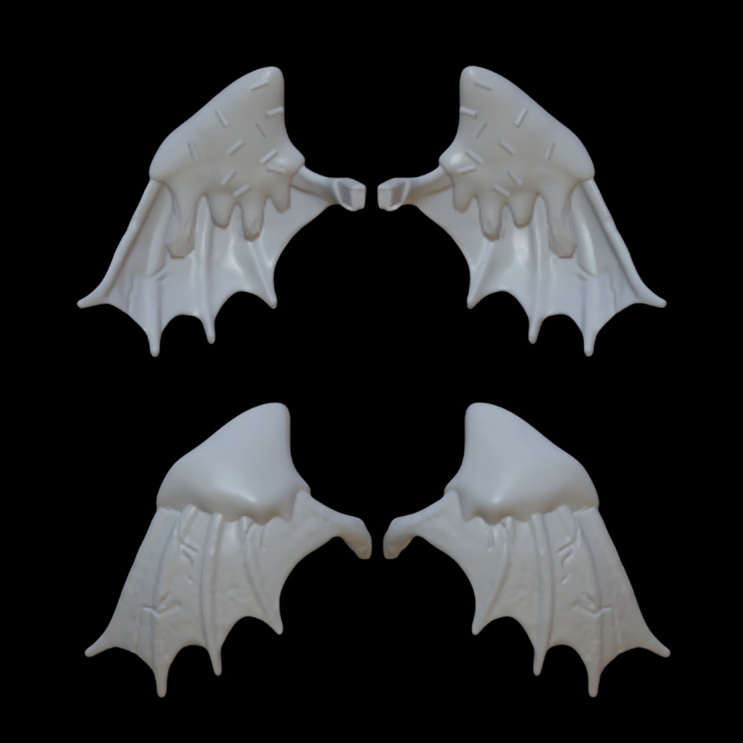 Sweet Screams Inspired Rochelle Goyle Frosted Wings