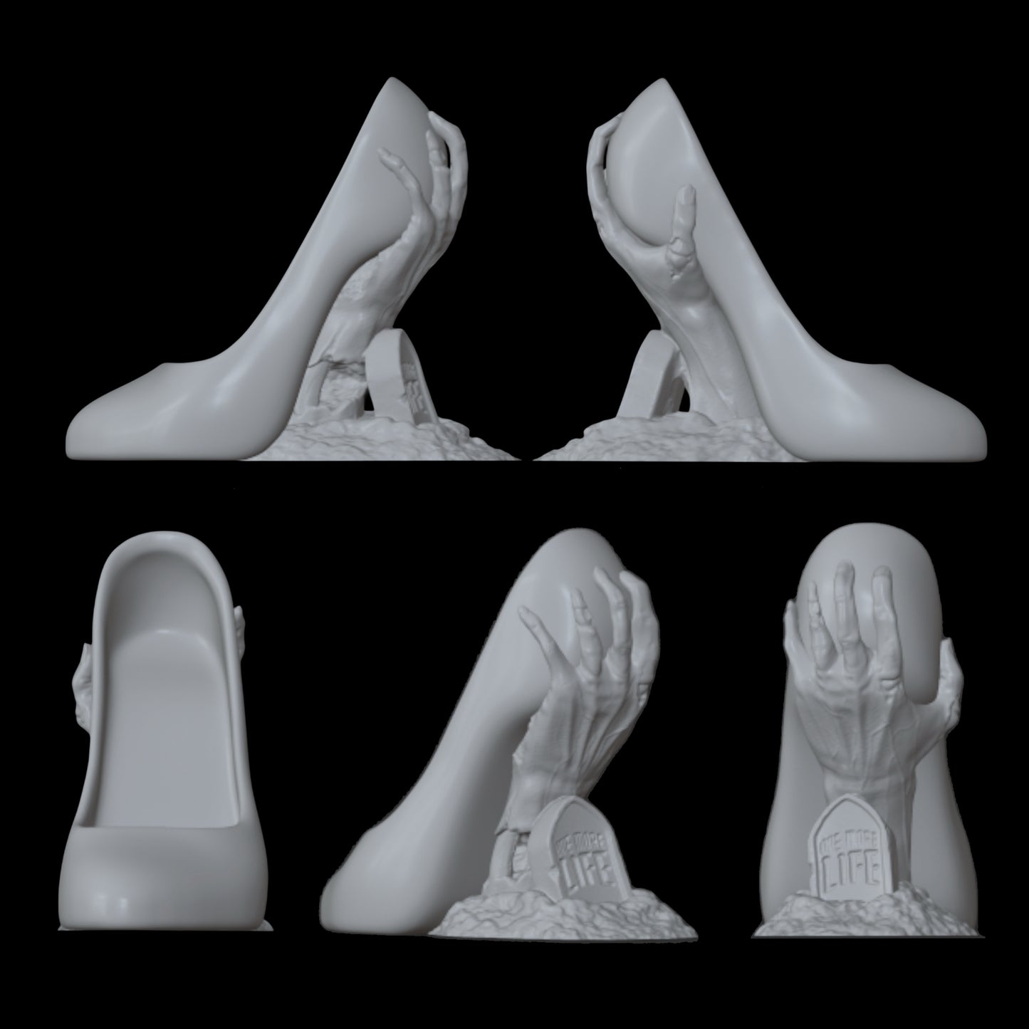 Zombie Hand Grave Shoes