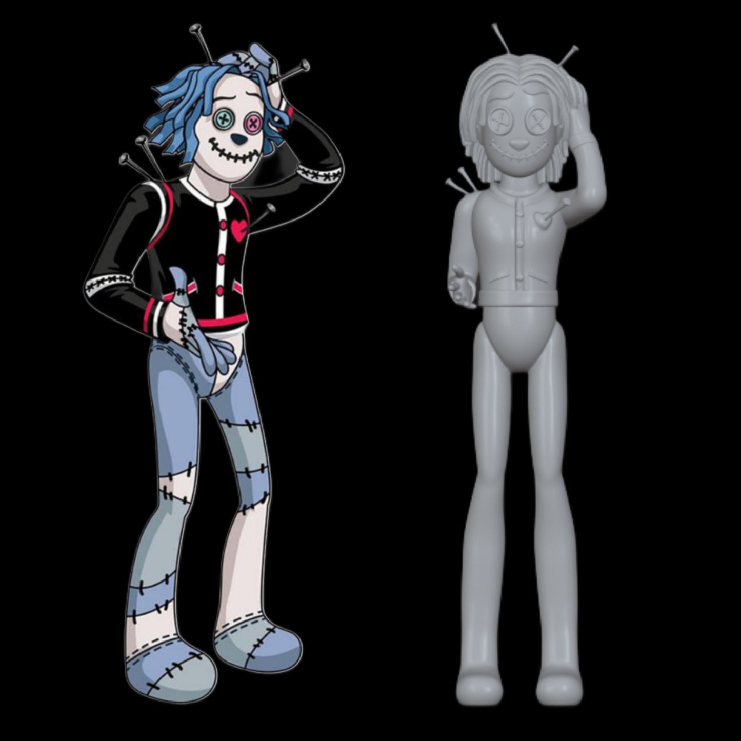 Website Exclusive - Hoodude Voodoo Doll With Stand