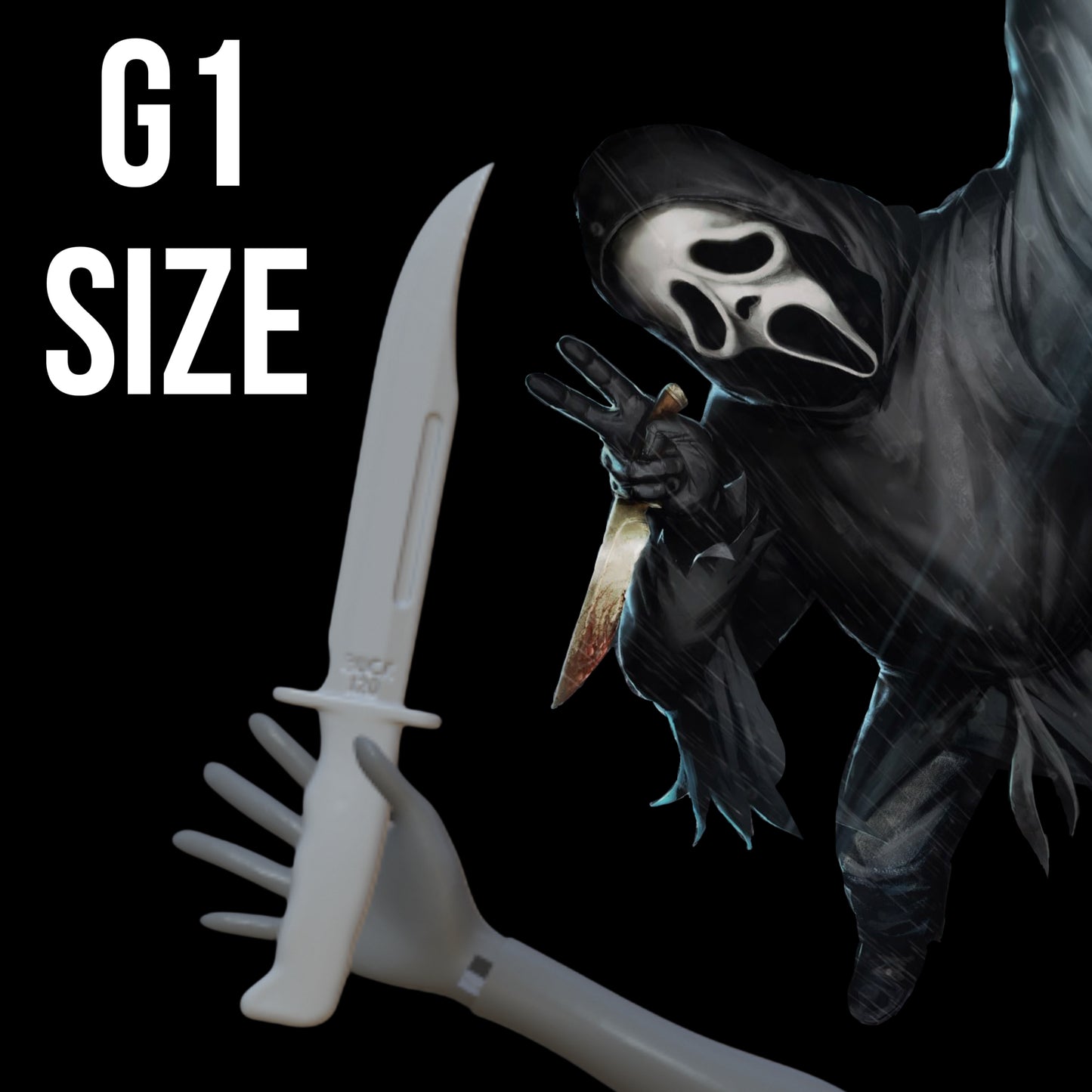 Skullector Inspired Scream Ghostface Knife