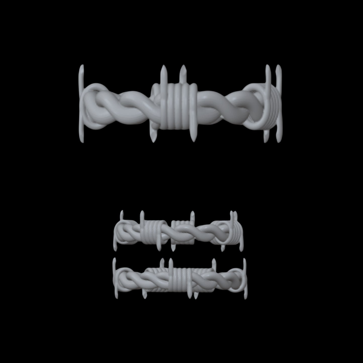 Barb Wire Choker & Bracelet Set