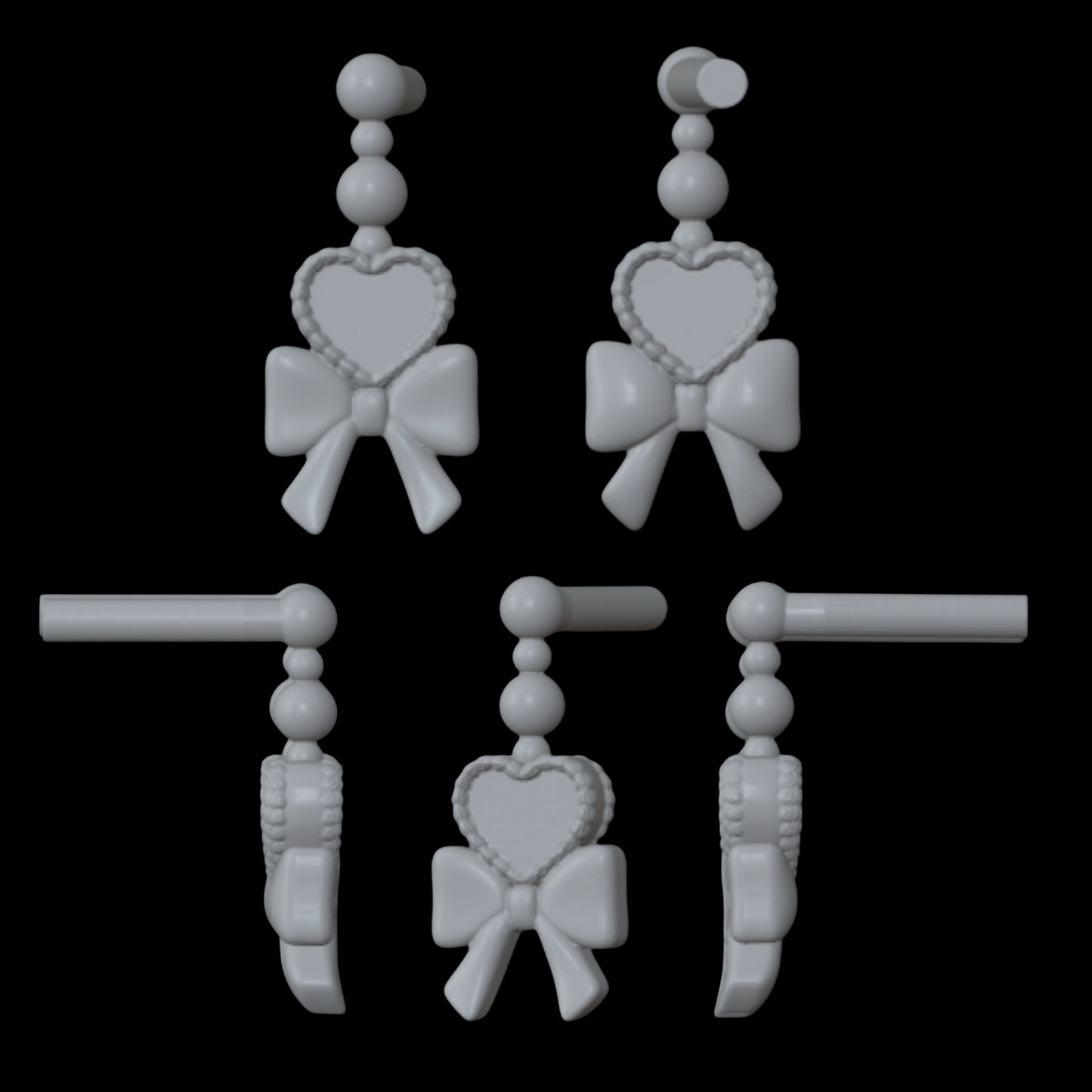 Luna Bones Scary Sweet Birthday Earrings