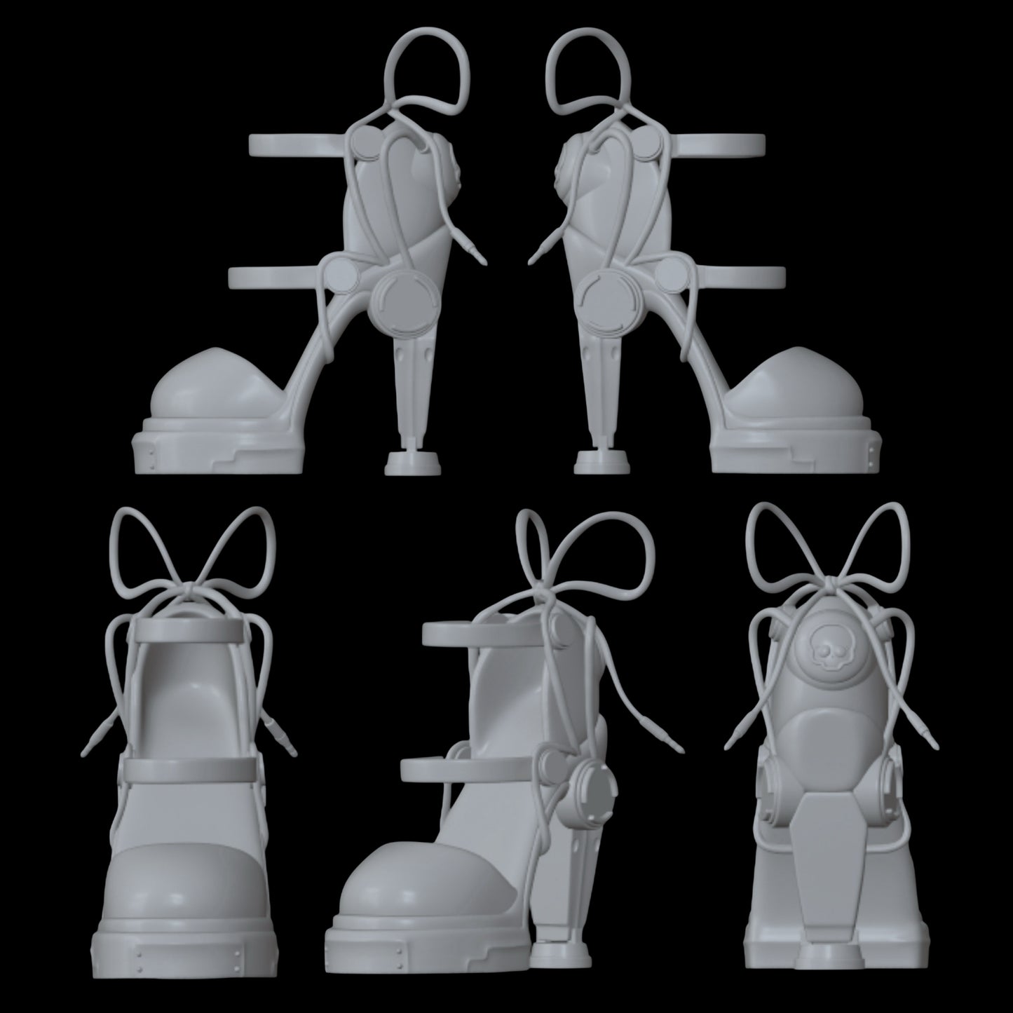 Skullector Megan Inspired Shoes