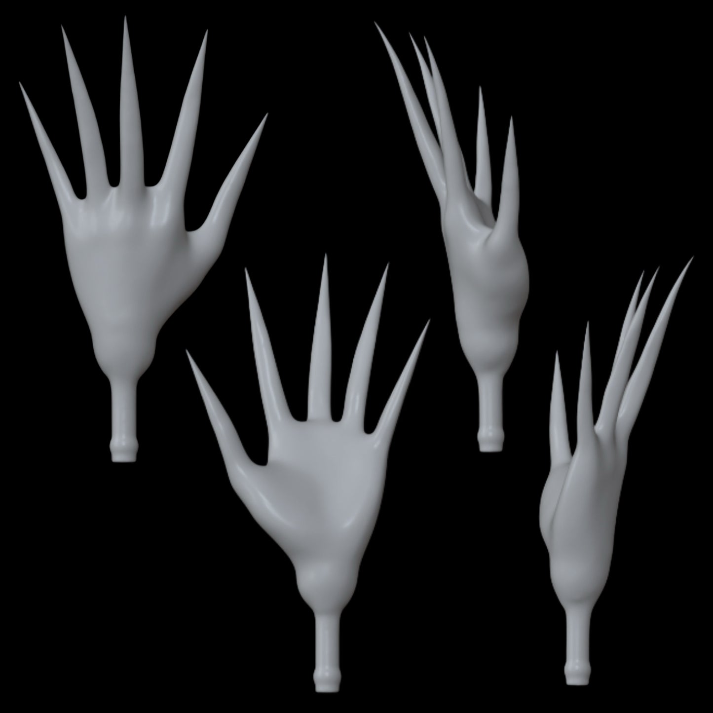 Pointed Hand Set