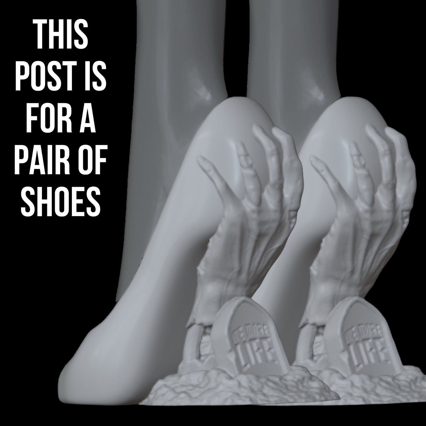 Zombie Hand Grave Shoes