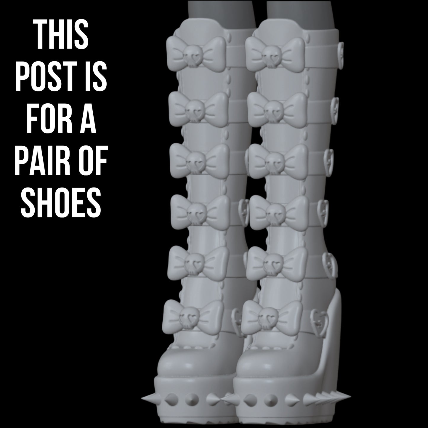Kuromi Demonia Boots