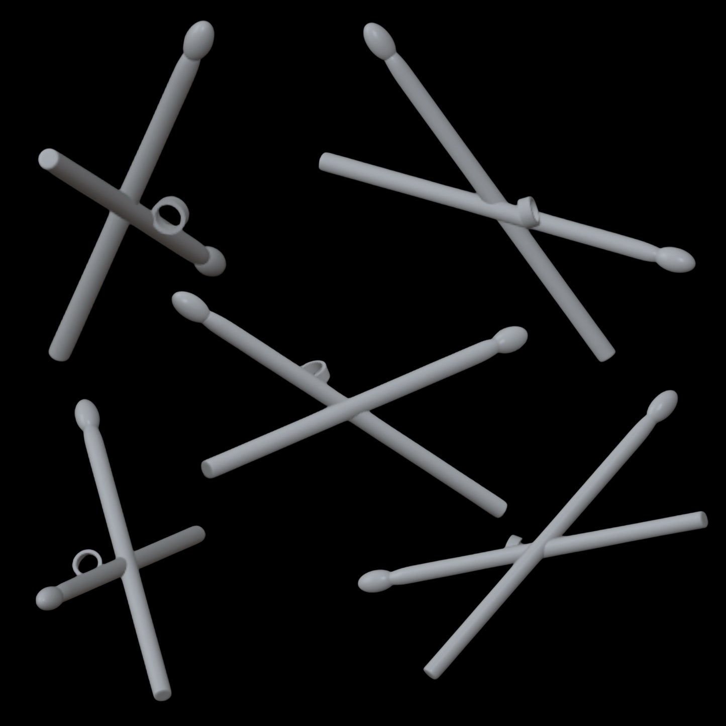 Boo-Lu Cerone Drum Stick Ring