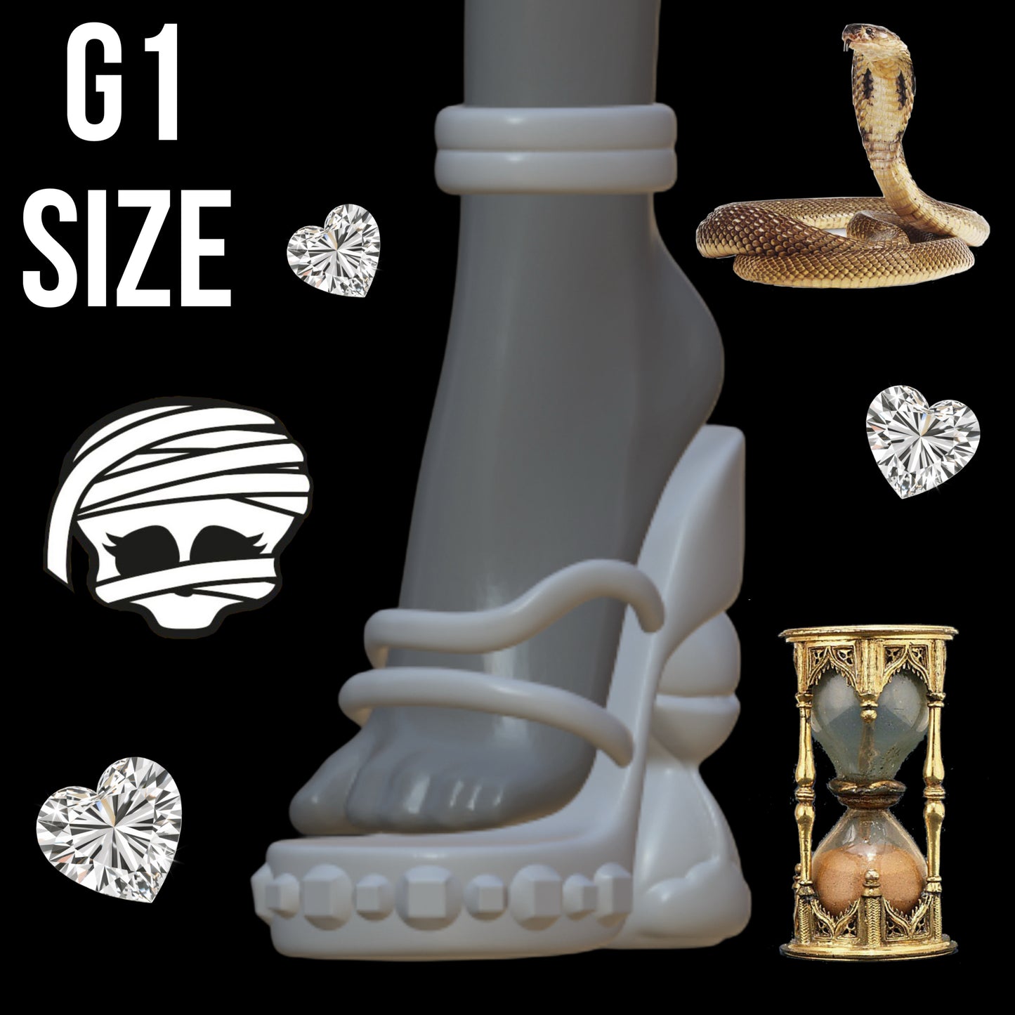 Mummy Hourglass Shoes