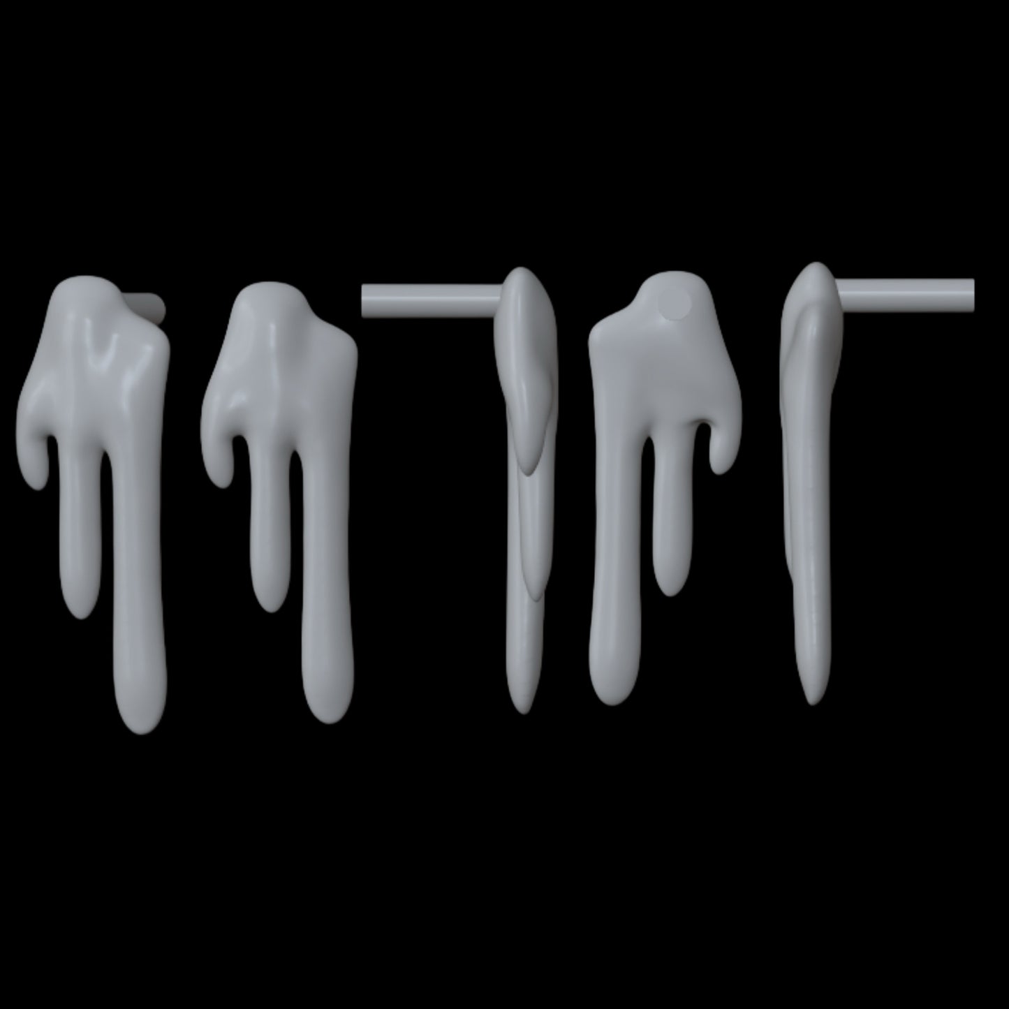 Skullector Inspired Carrie White Earrings Style #2