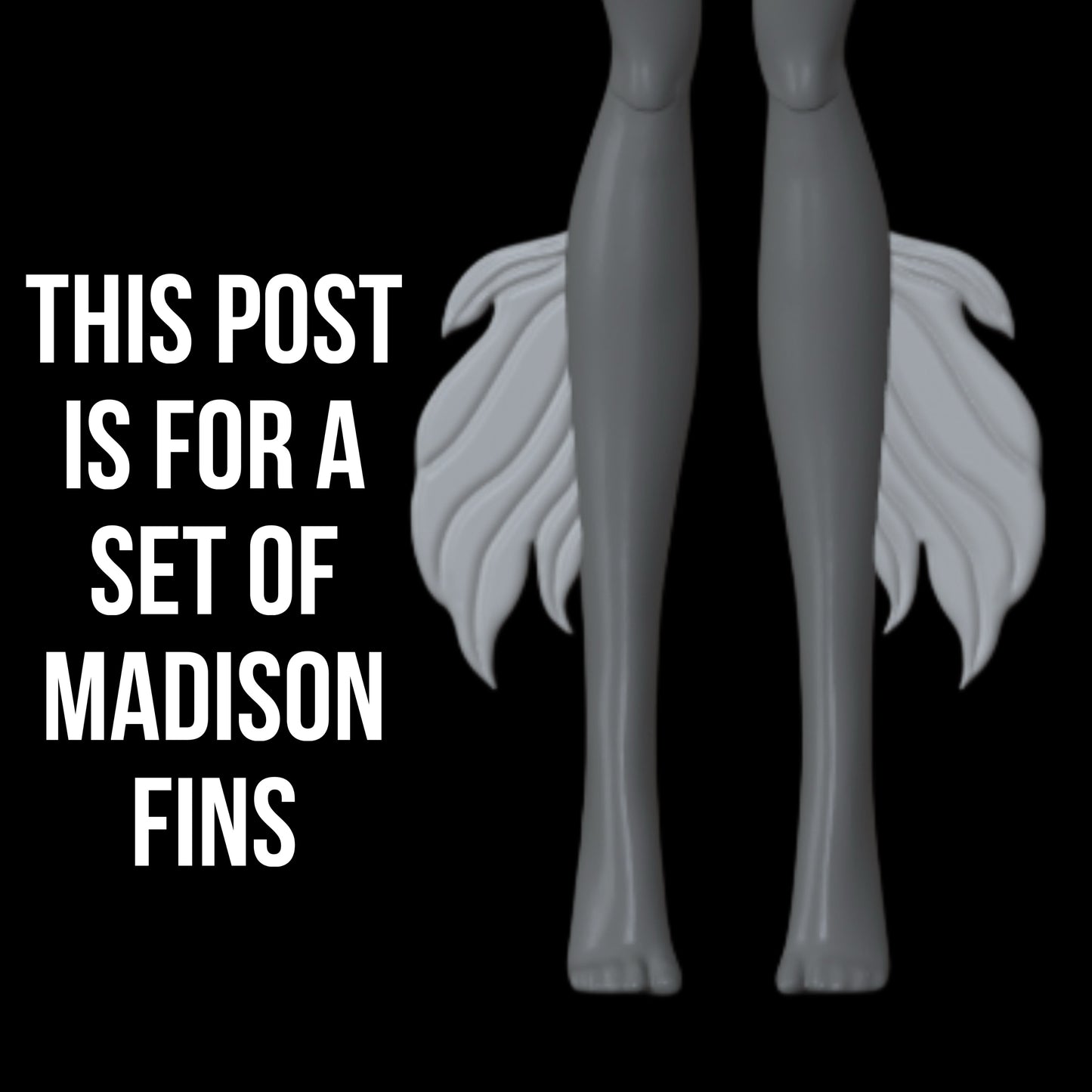 Madison Fear Leg Fins Set
