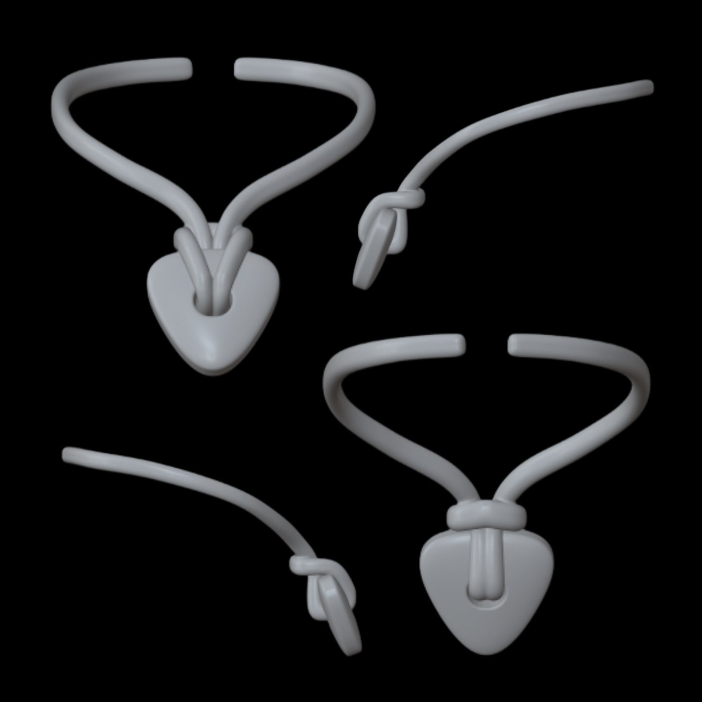 Skullector Inspired Coraline Necklace