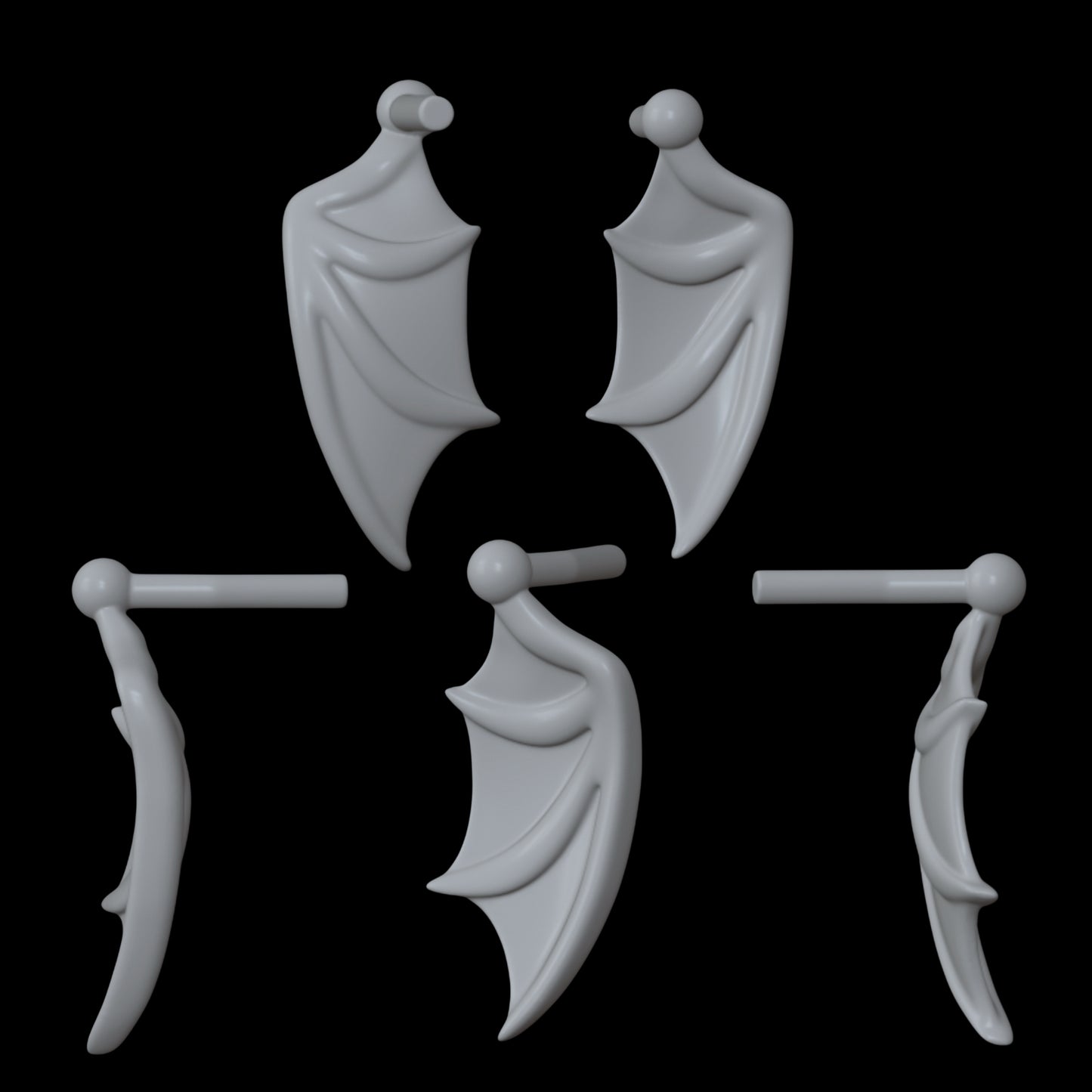 Gory Fangtell Earrings