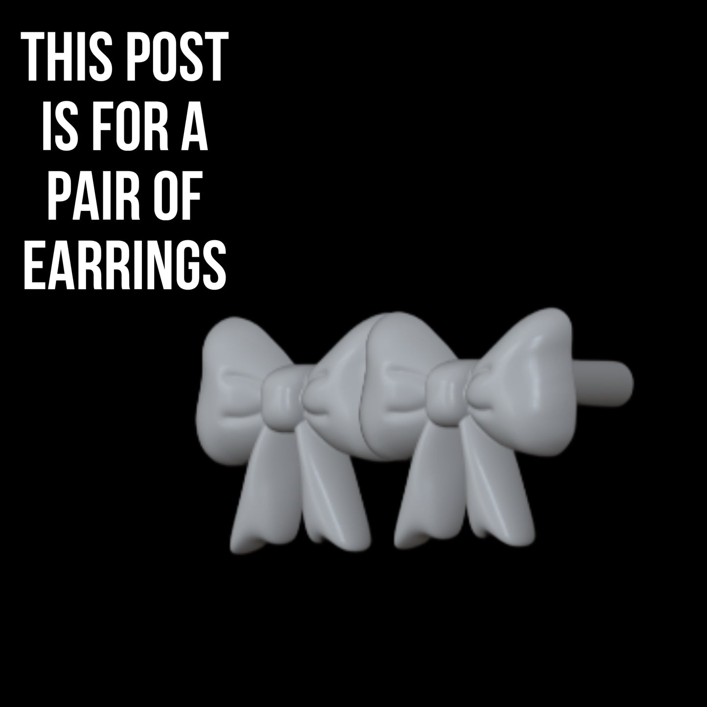 Bow Earrings