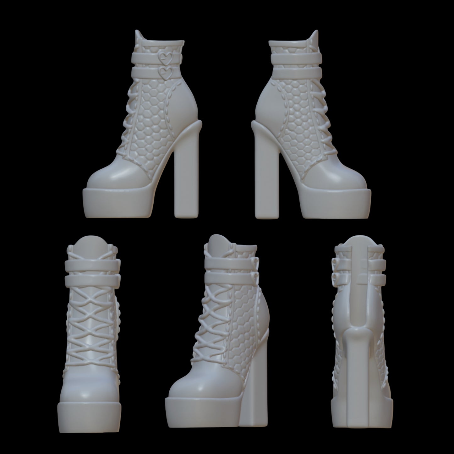 Skullector Tiffany Valentine Inspired Shoes