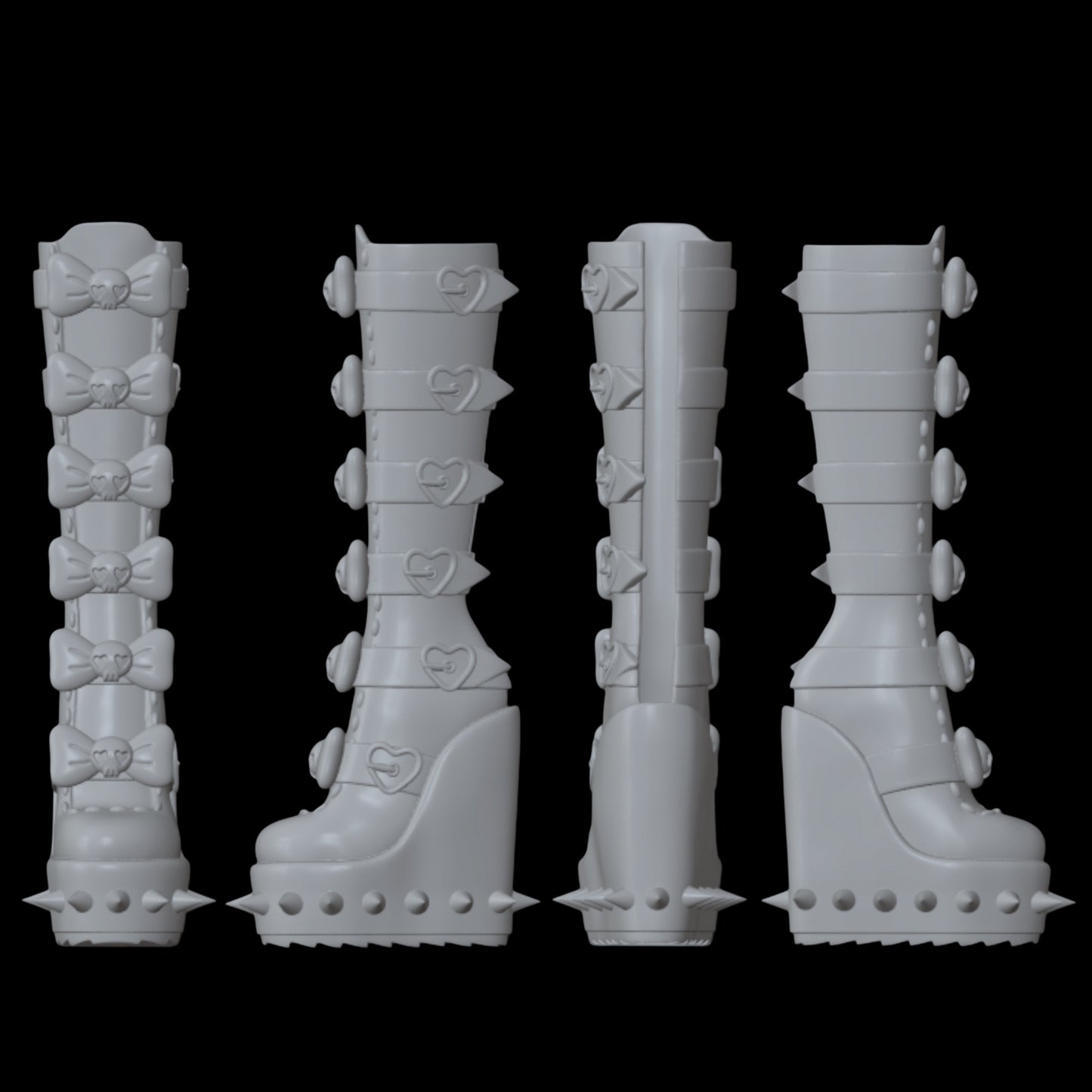 Kuromi Demonia Boots