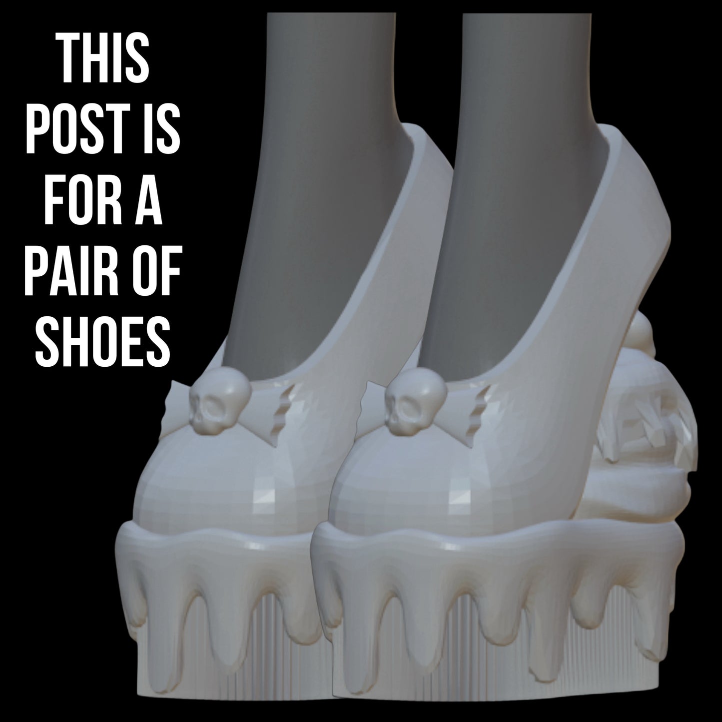 Sweet Screams Inspired Rochelle Goyle Cupcake Shoes