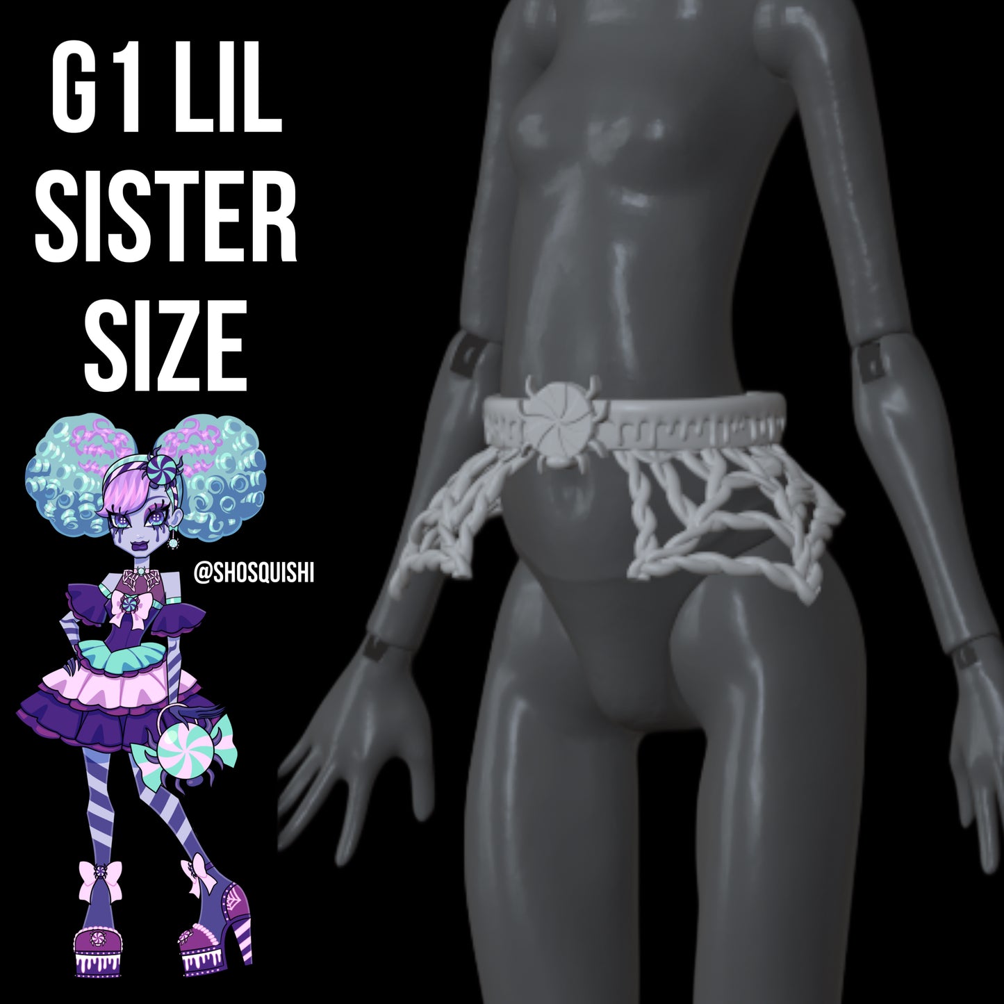 Sweet Screams Twyla Inspired Belt