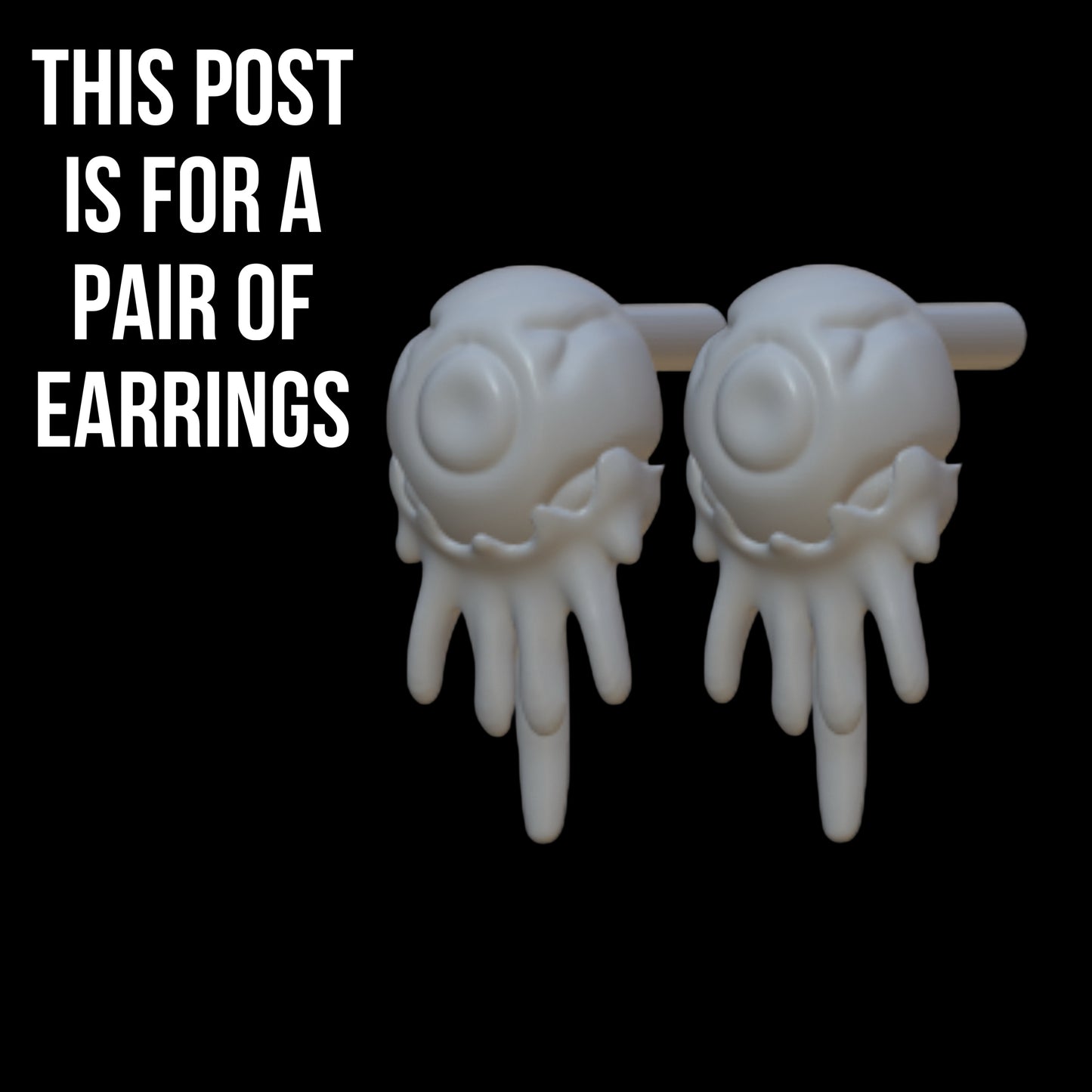Zombie Eye Earrings