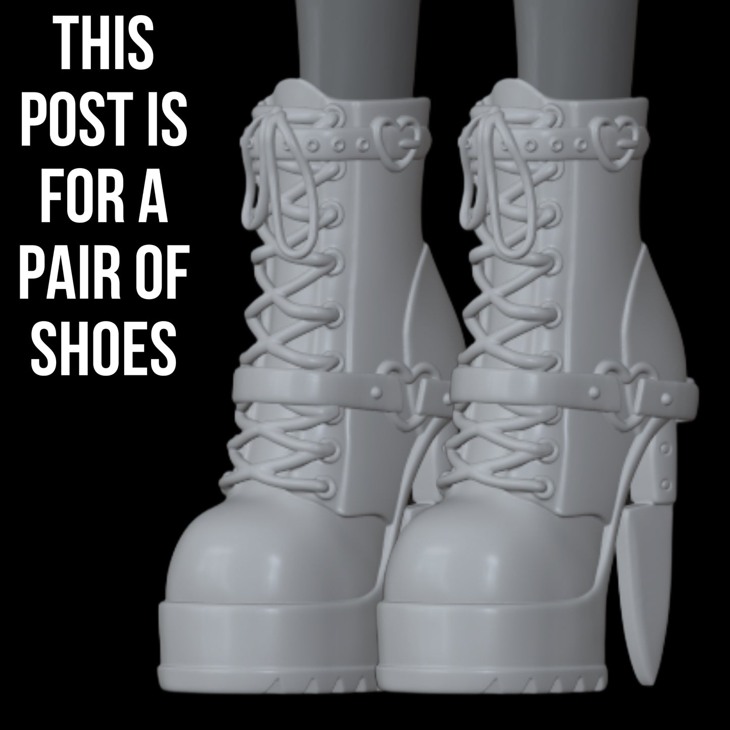 Skullector Tiffany Valentine Inspired Knife Shoes