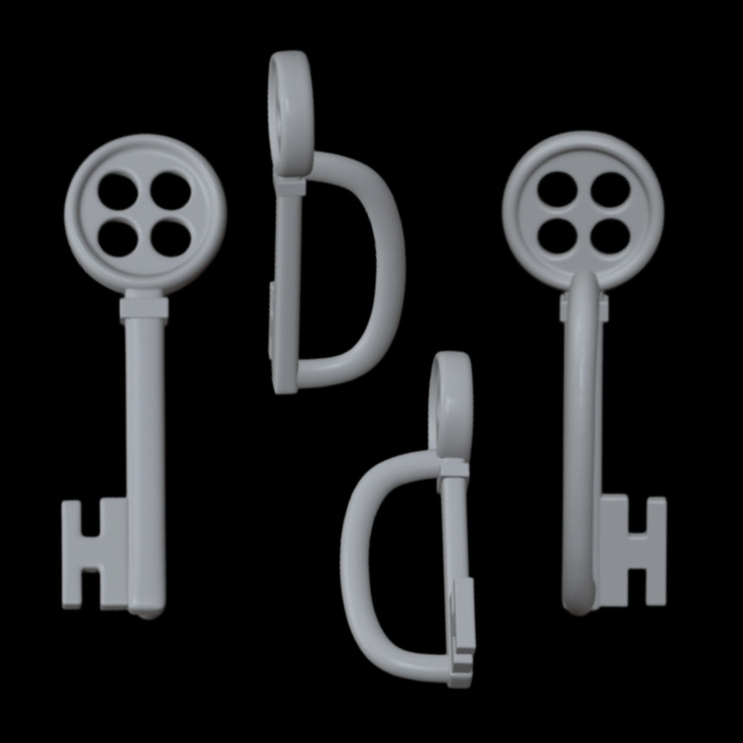 Skullector Inspired Coraline Door Key Accessory