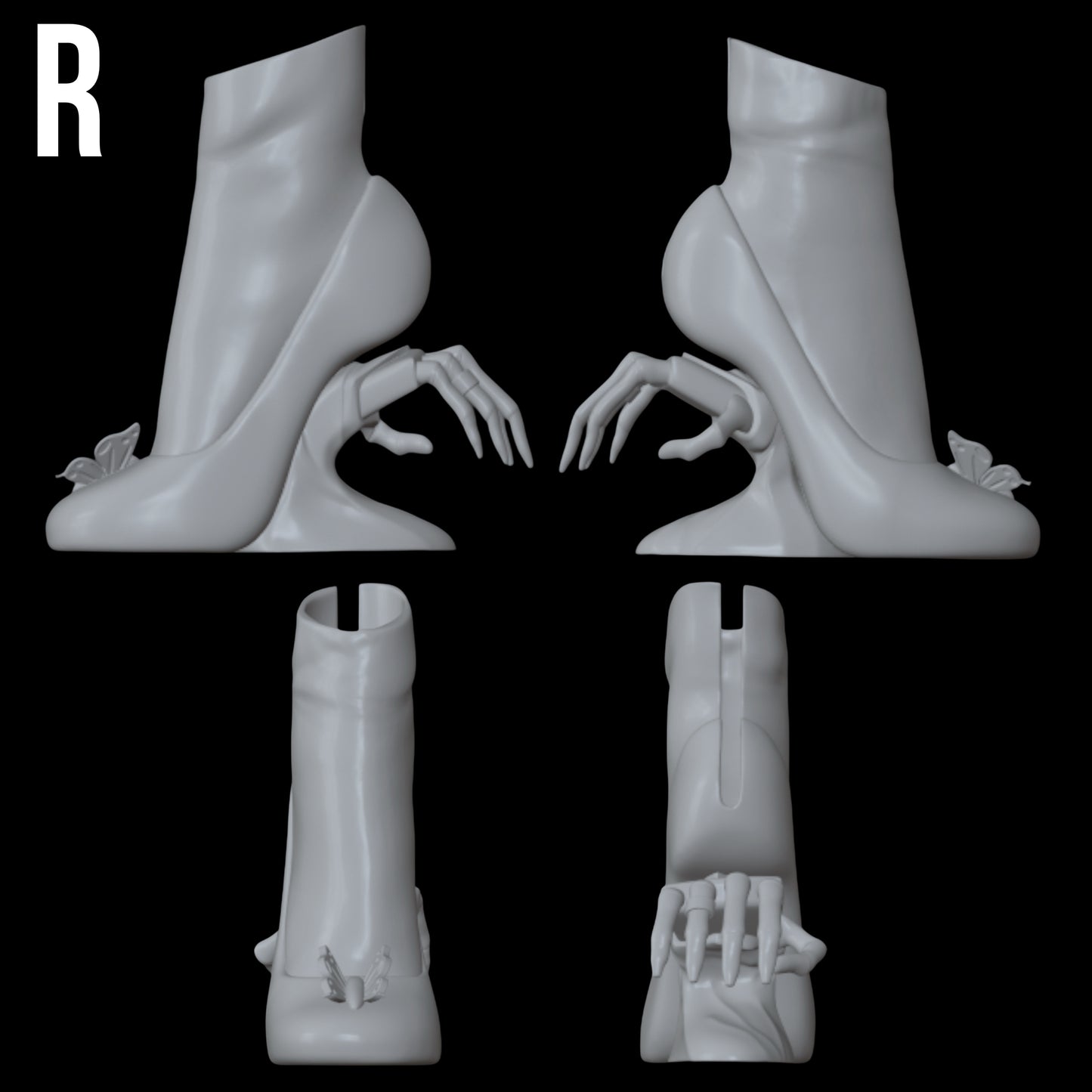 Skullector Corpse Bride Inspired Shoes
