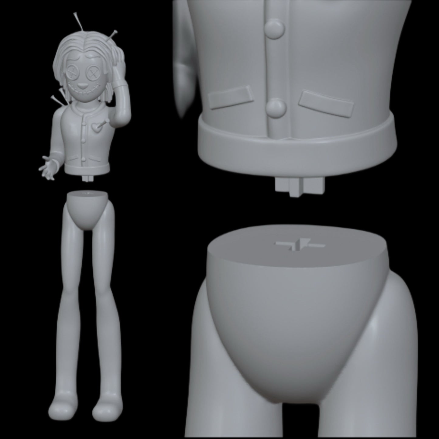 Website Exclusive - Hoodude Voodoo Doll With Stand