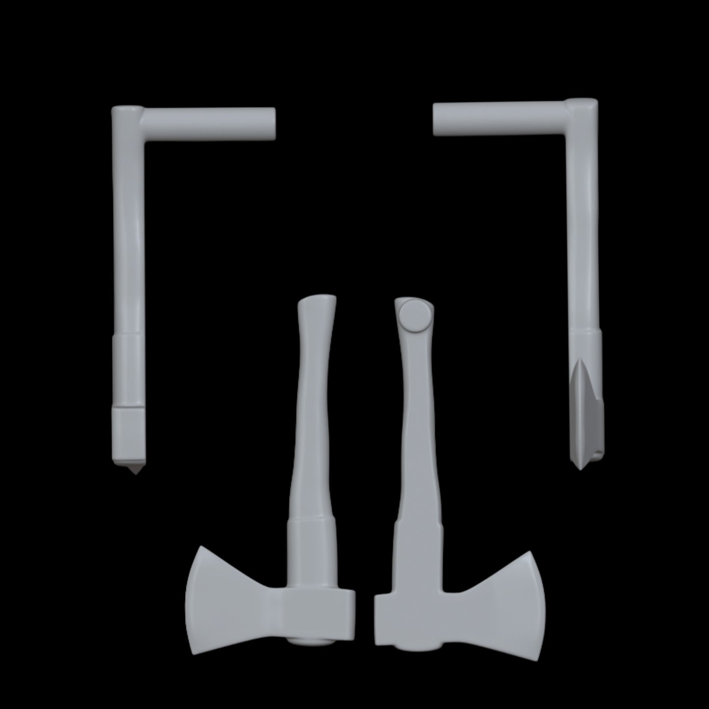 Axe Earrings