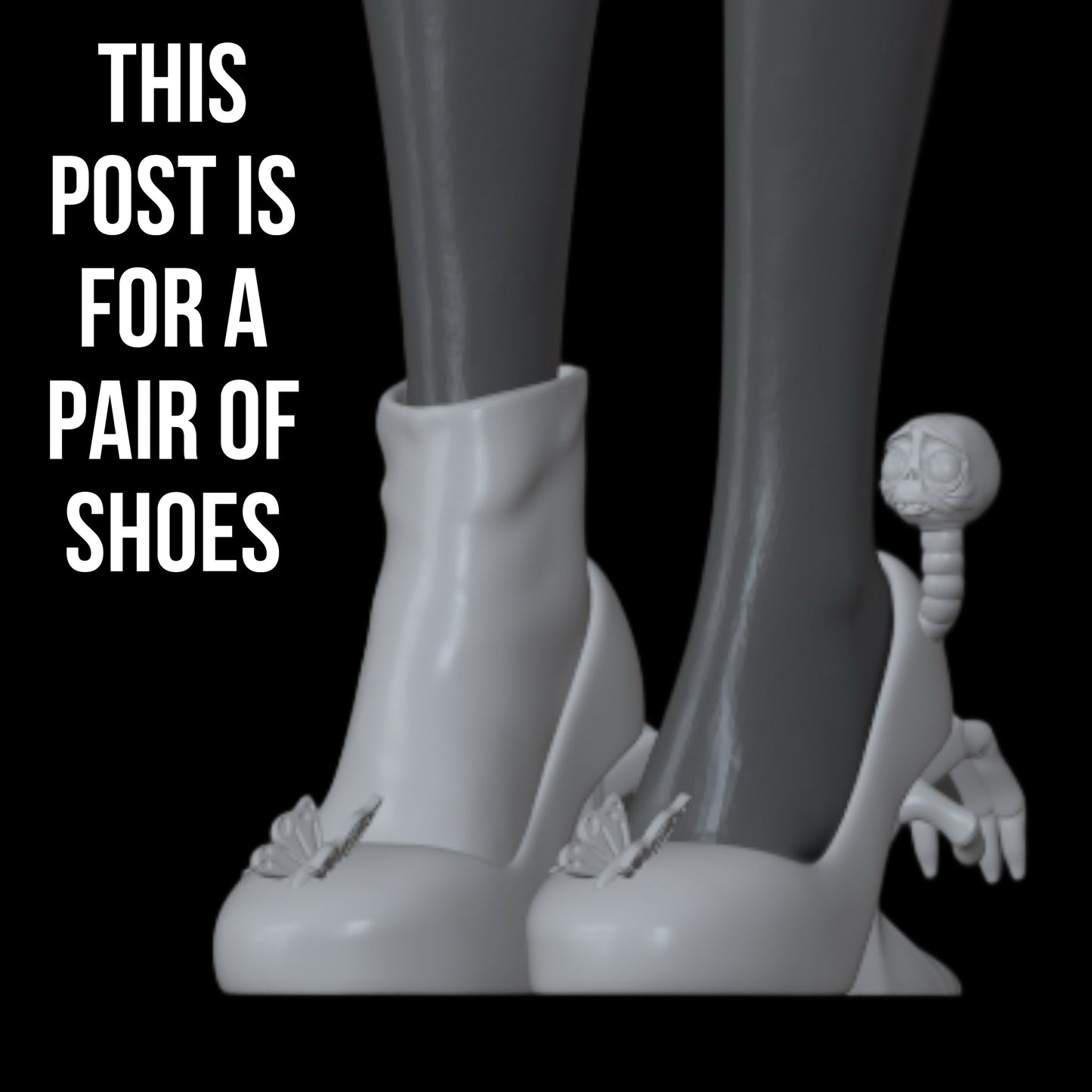 Skullector Corpse Bride Emily Inspired Shoes