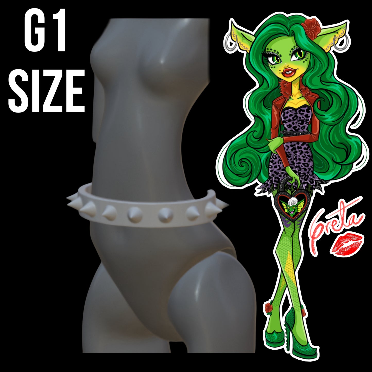 Skullector Greta Gremlin Belt