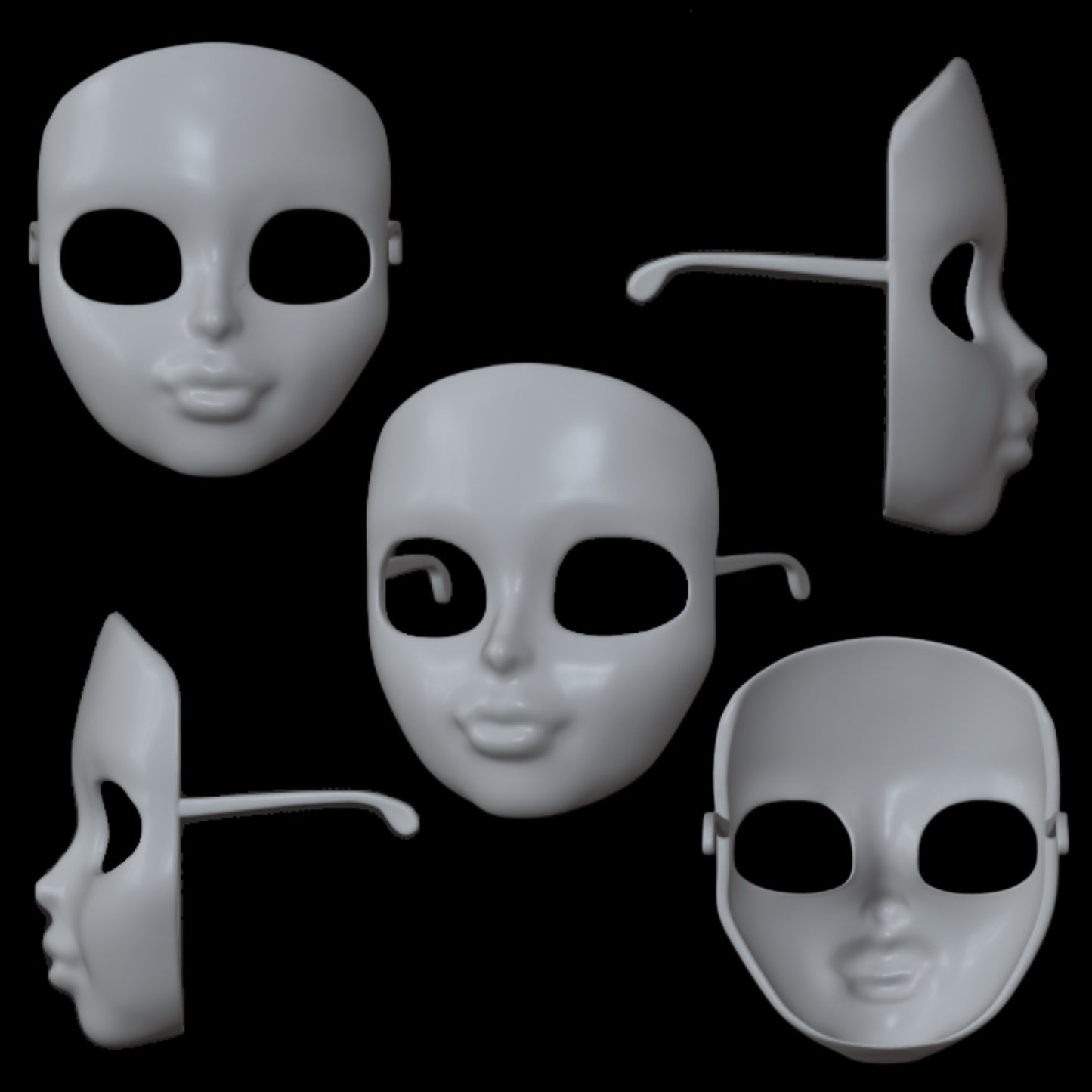 Plain Facemask