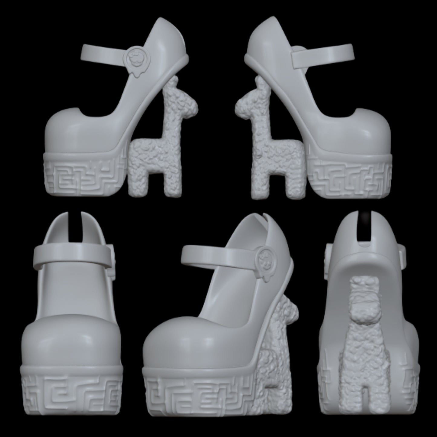 Skullector The Shining Grady Twins Shoes