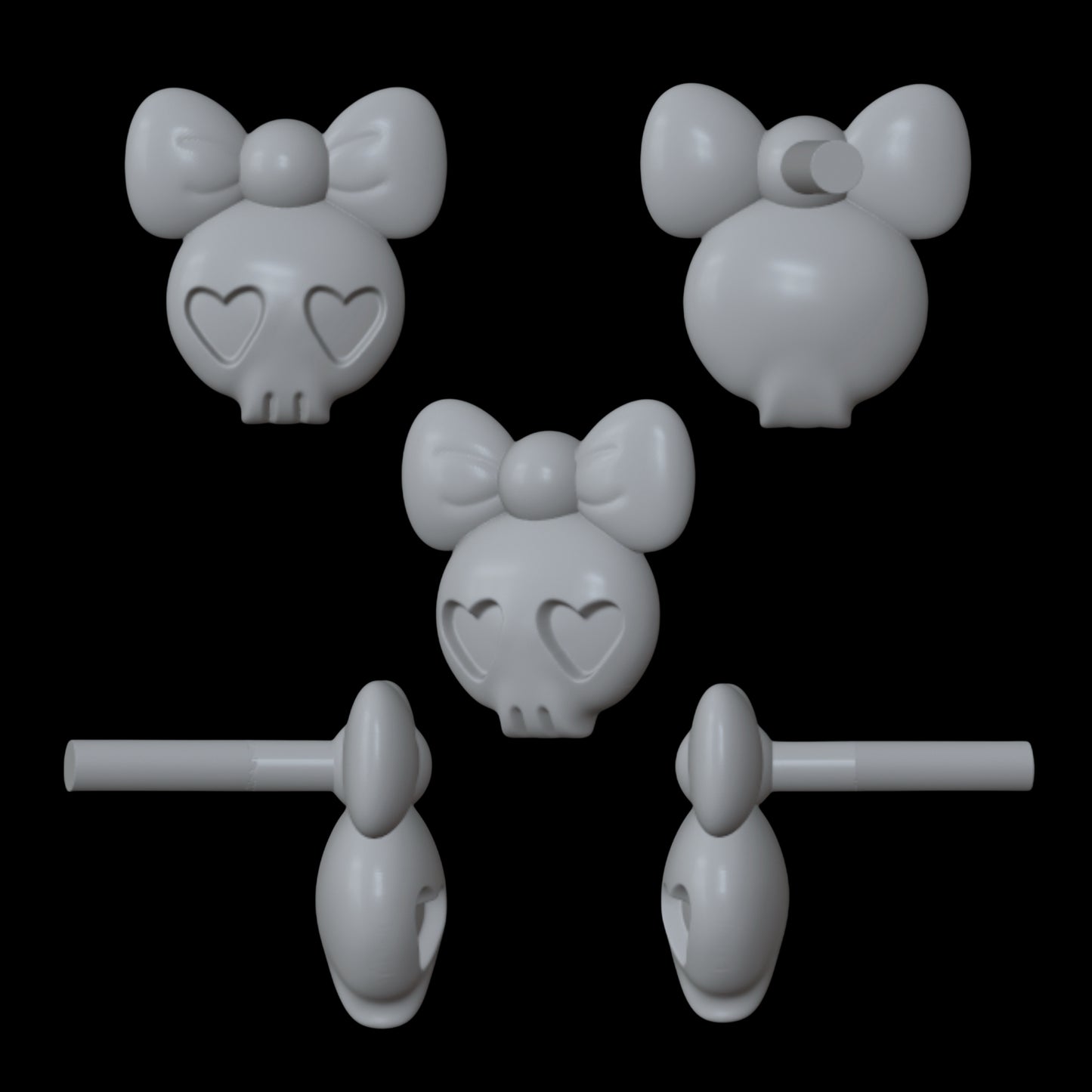 Kuromi Earrings