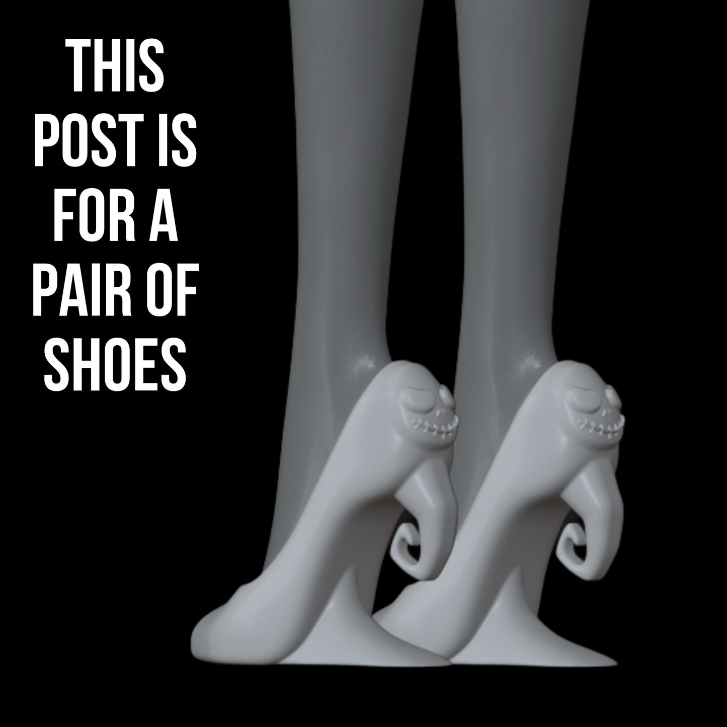 Skullector Jack Skellington Inspired Shoes
