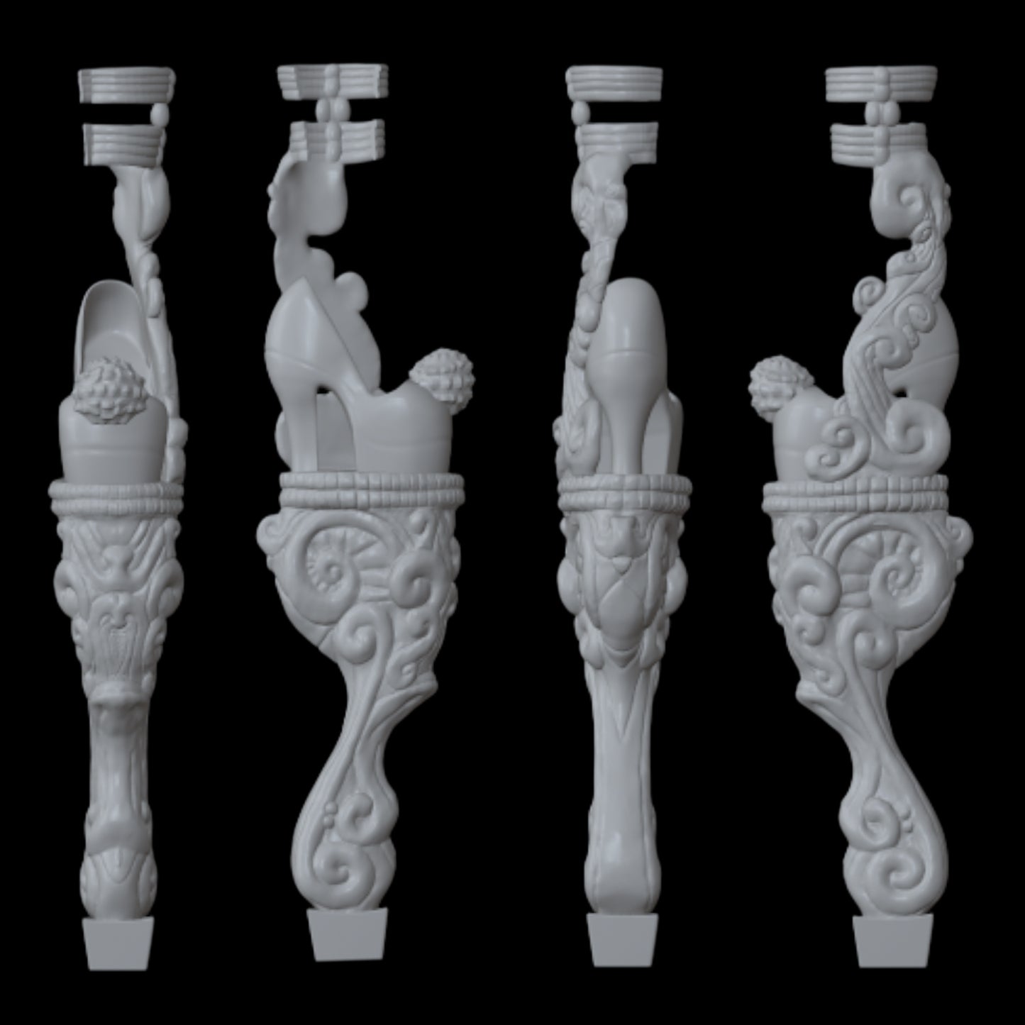 Skullector Pennywise Inspired Clown Stilts