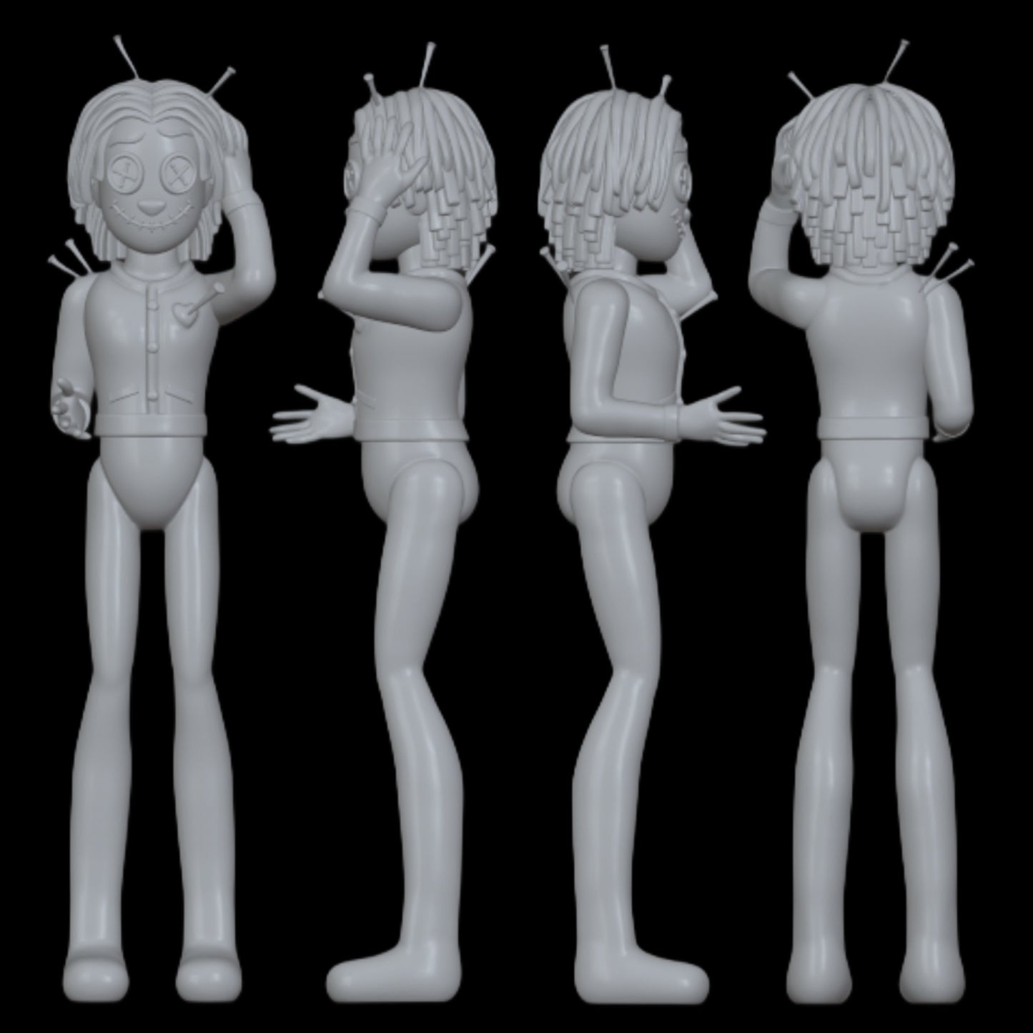 Website Exclusive - Hoodude Voodoo Doll With Stand