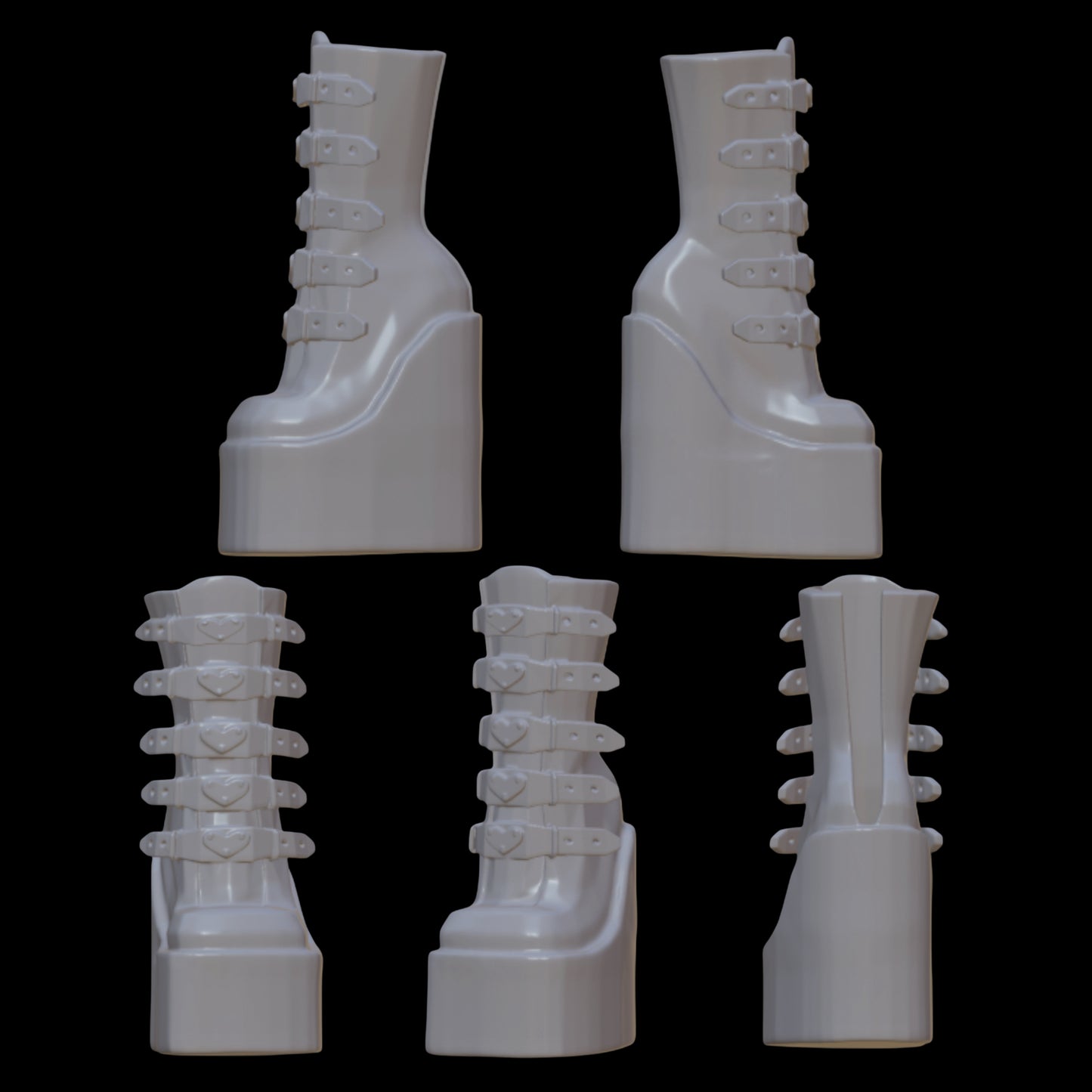 Heart Demonia Boots
