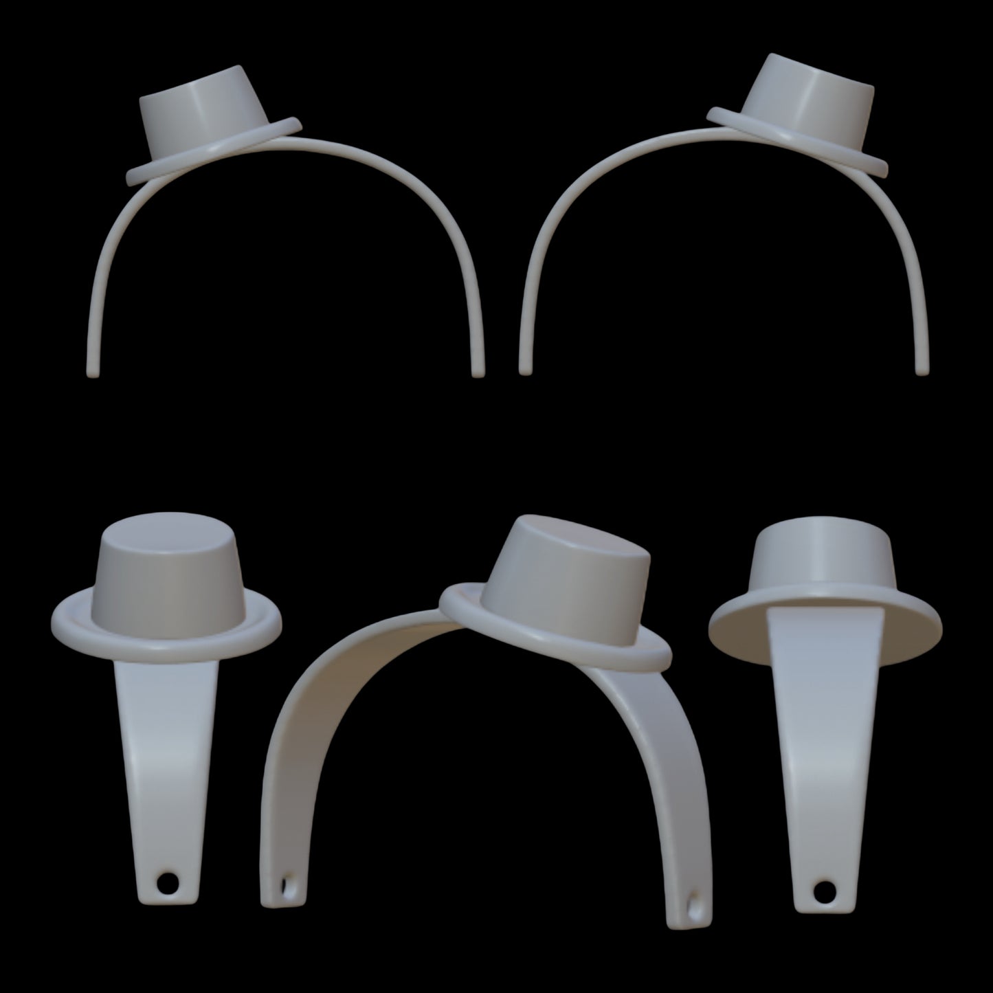 Skullector Inspired Art The Clown Hat Headband