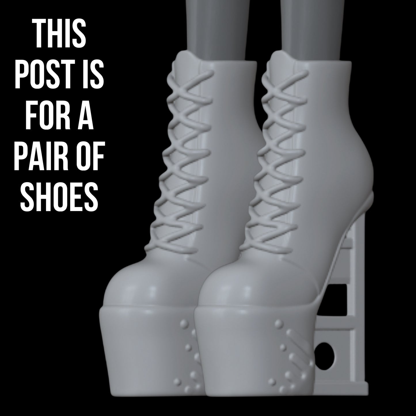 Skullector Wednesday Addams Inspired Guillotine Shoes