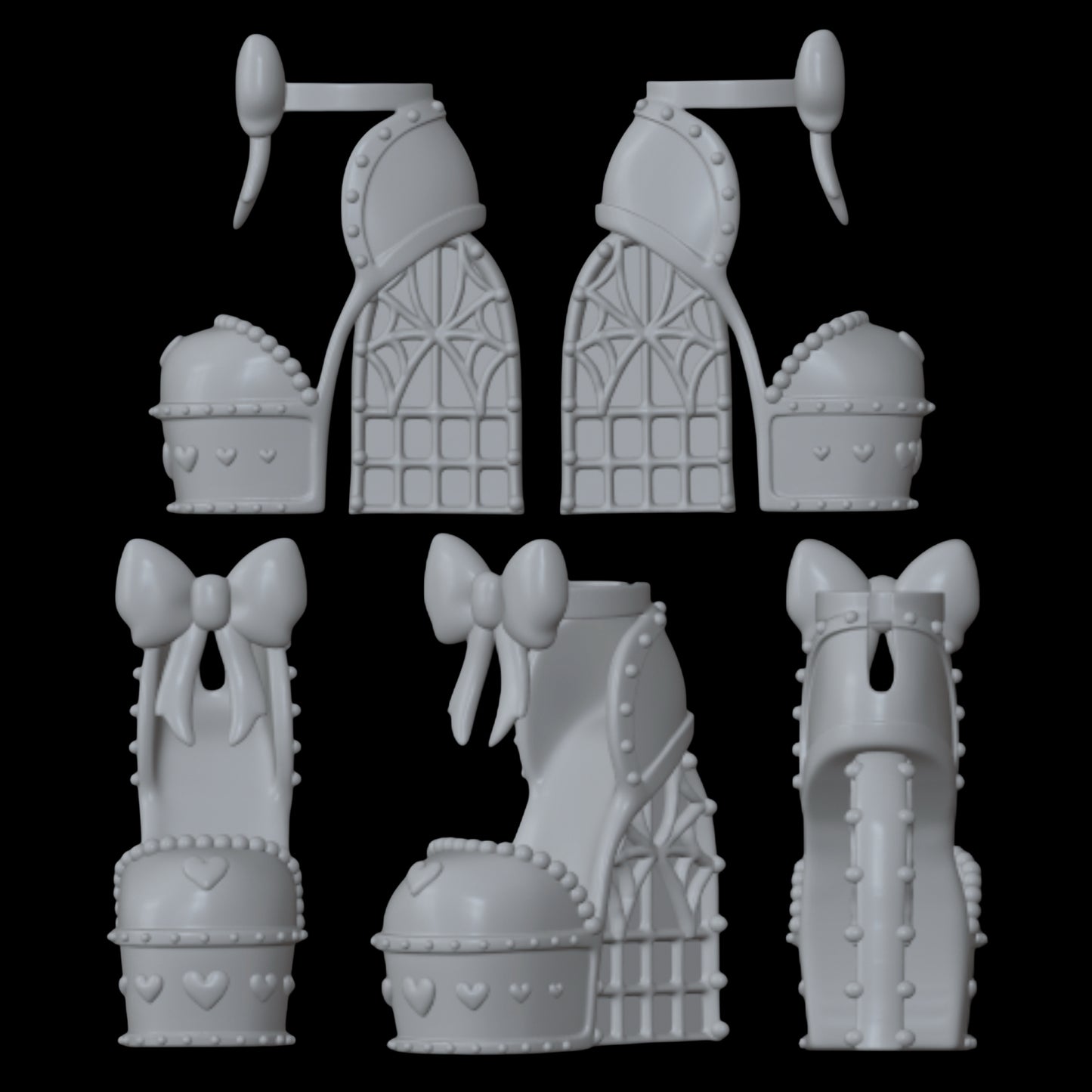 Fangvote Rochelle Goyle Inspired Shoes