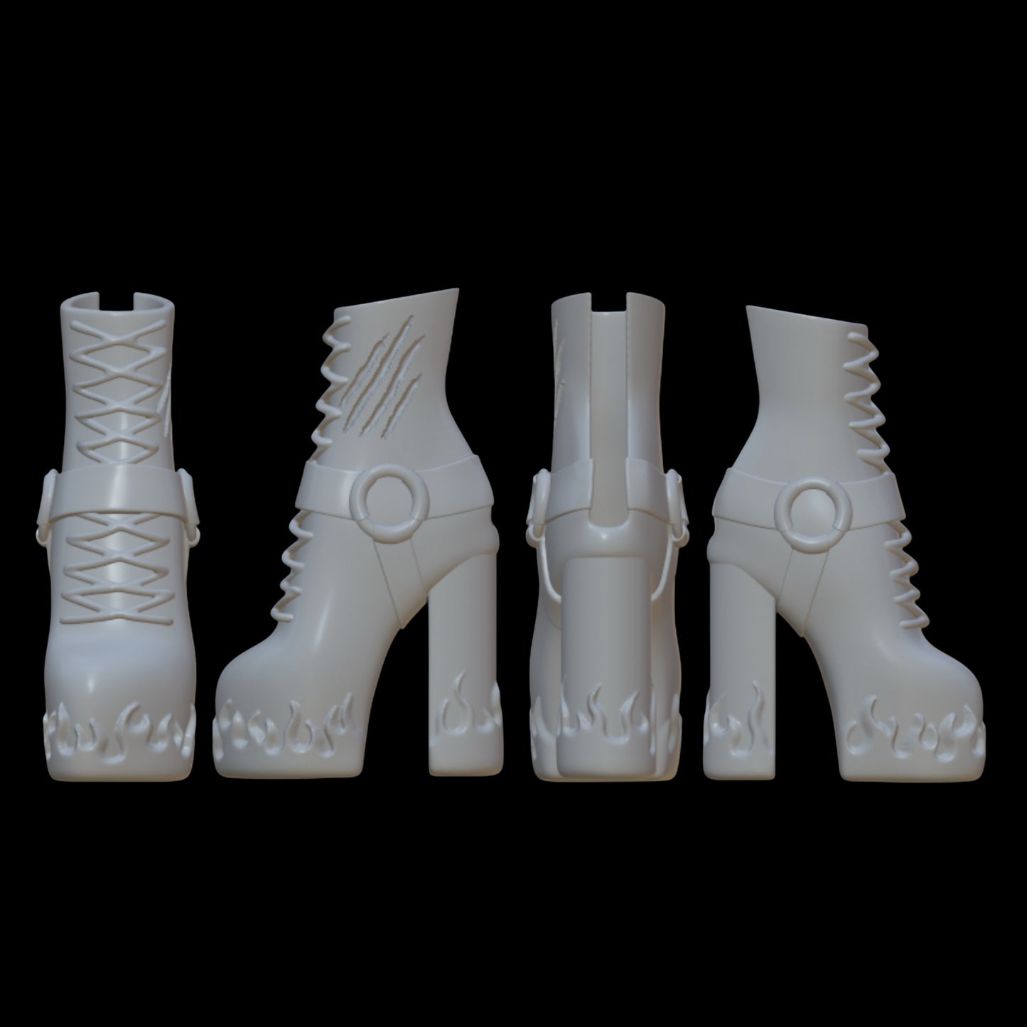 Skullector Inspired Freddy Krueger Shoes