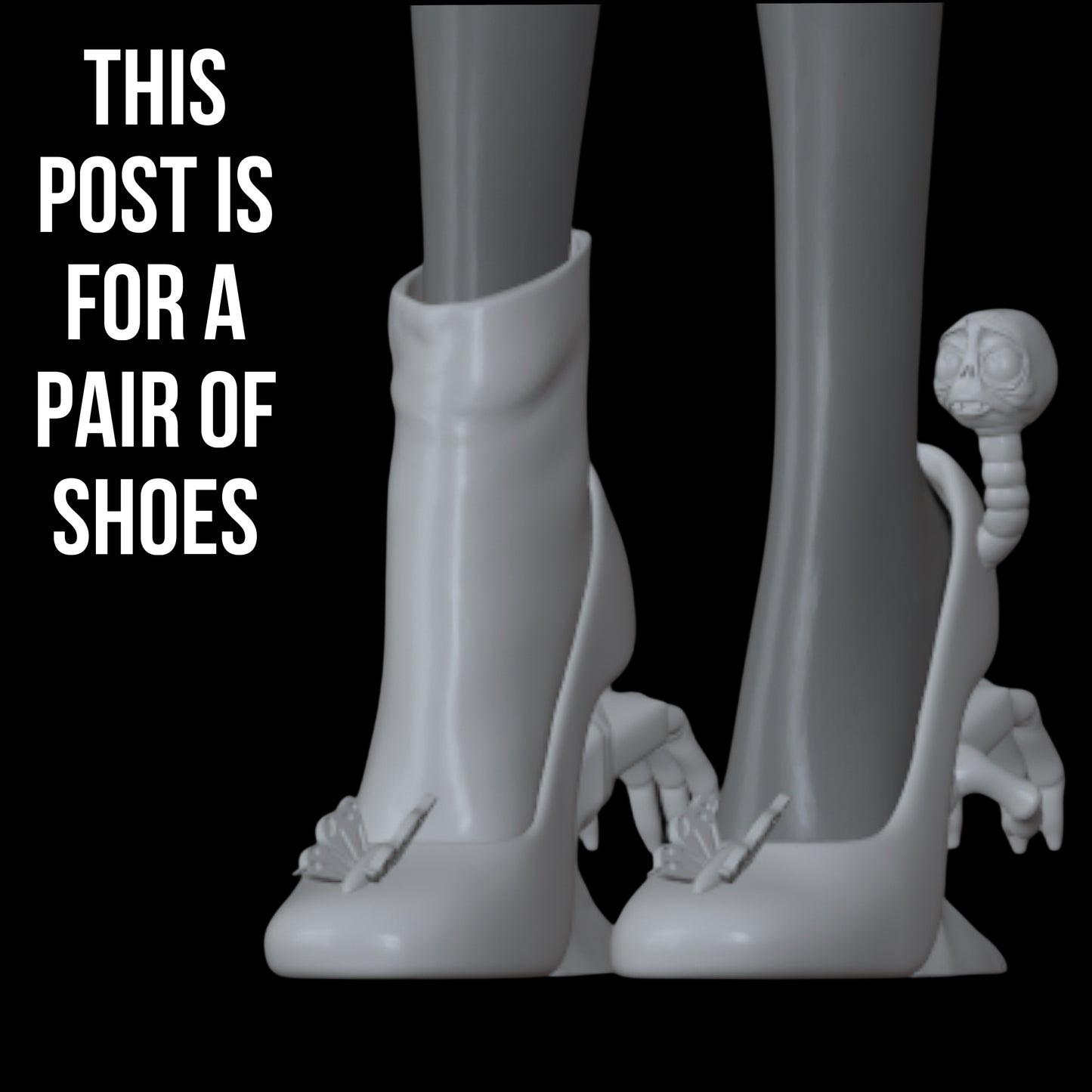 Skullector Corpse Bride Inspired Shoes