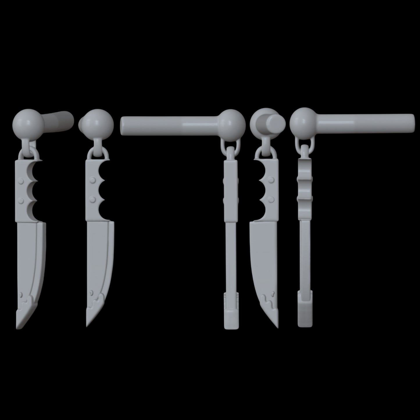 Skullector Wednesday Addams Inspired Bloody Knife Earrings
