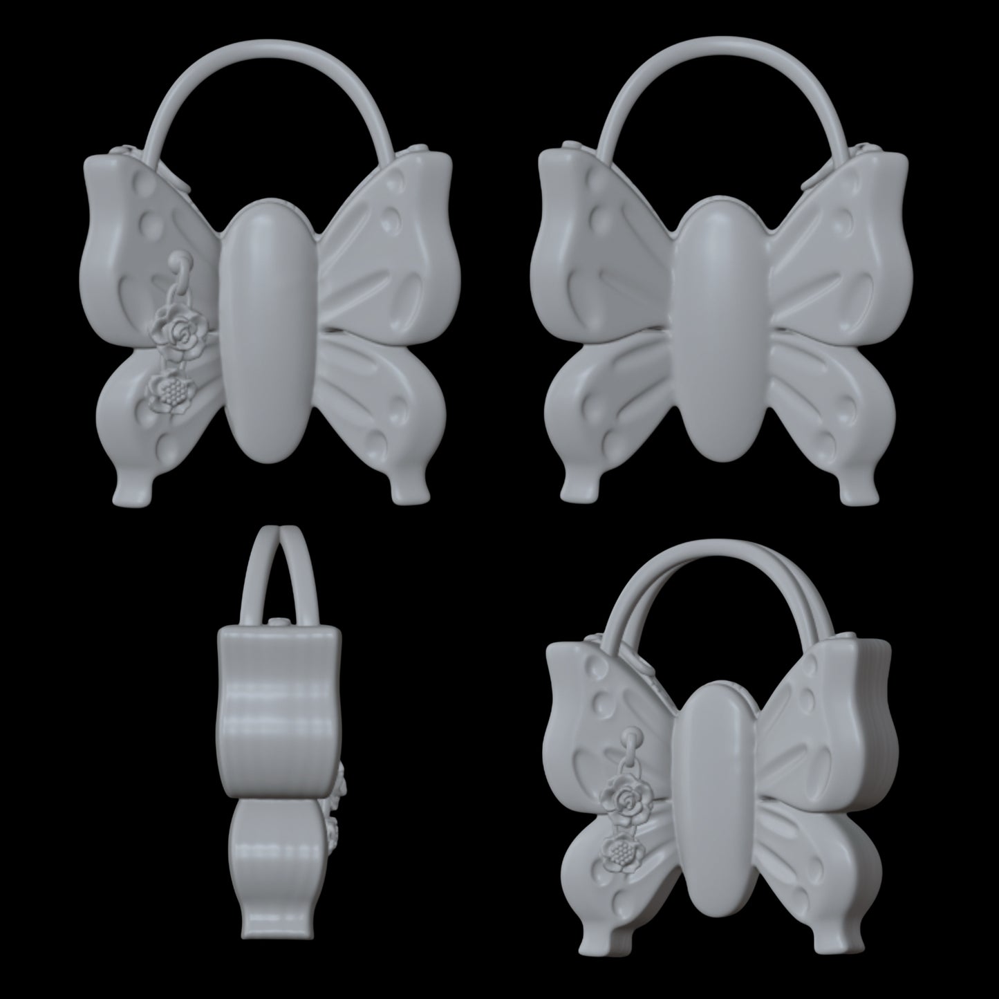 Skullector Corpse Bride Emily Inspired Butterfly Purse
