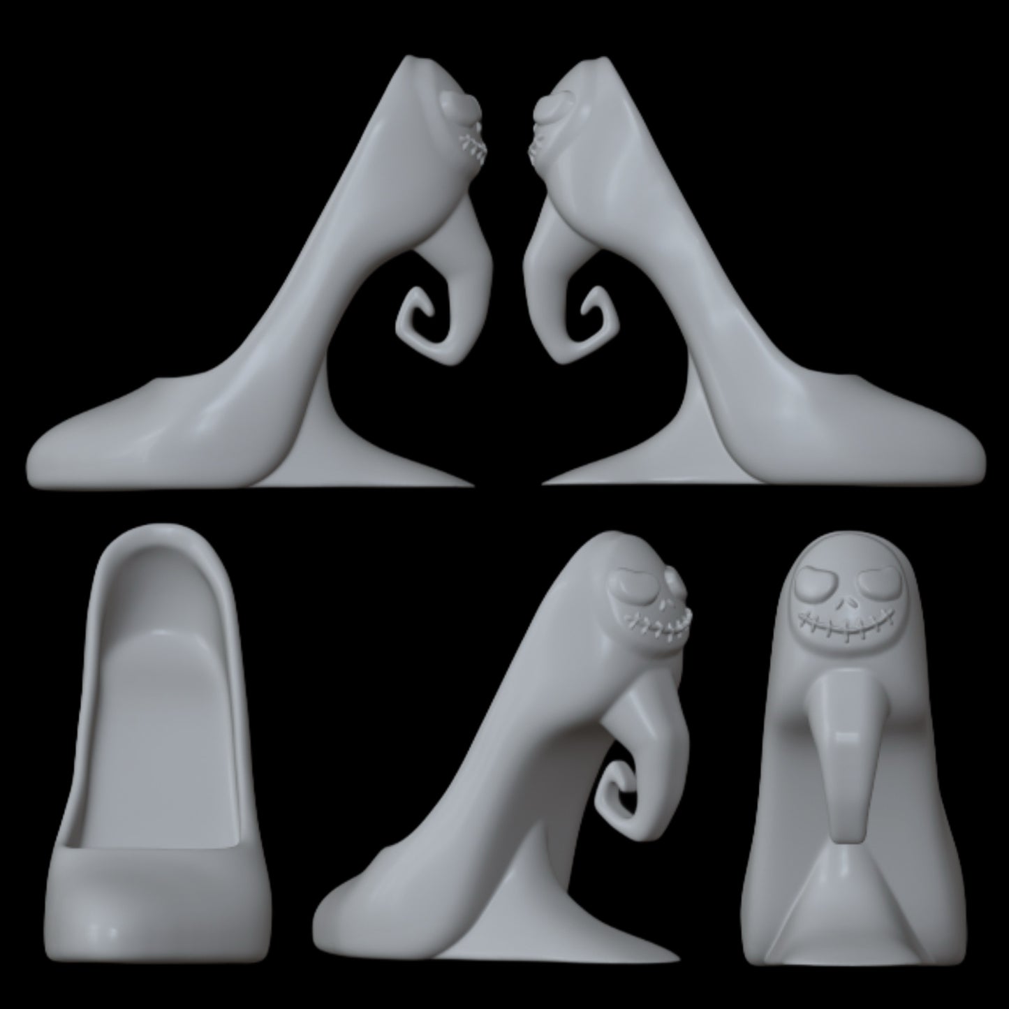 Skullector Jack Skellington Inspired Shoes