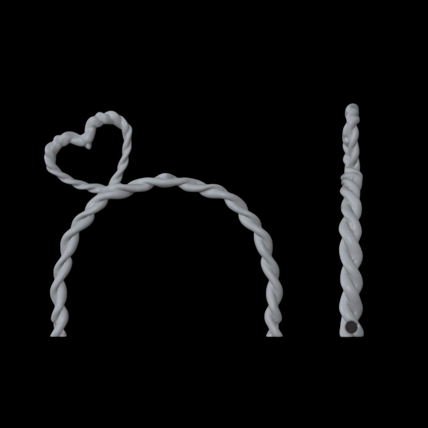 CA Cupid Heart Headband
