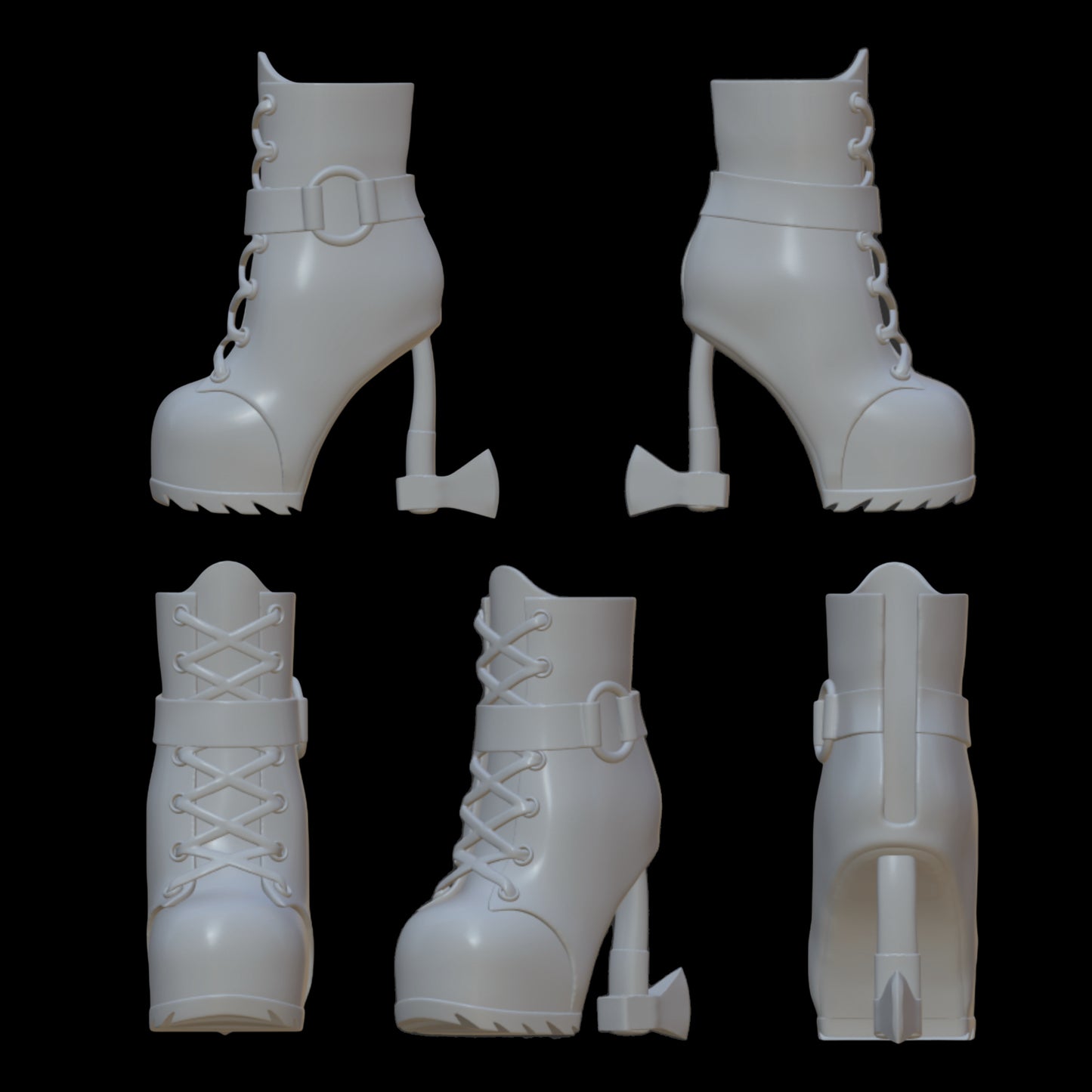 Skullector Tiffany Valentine Inspired Axe Shoes