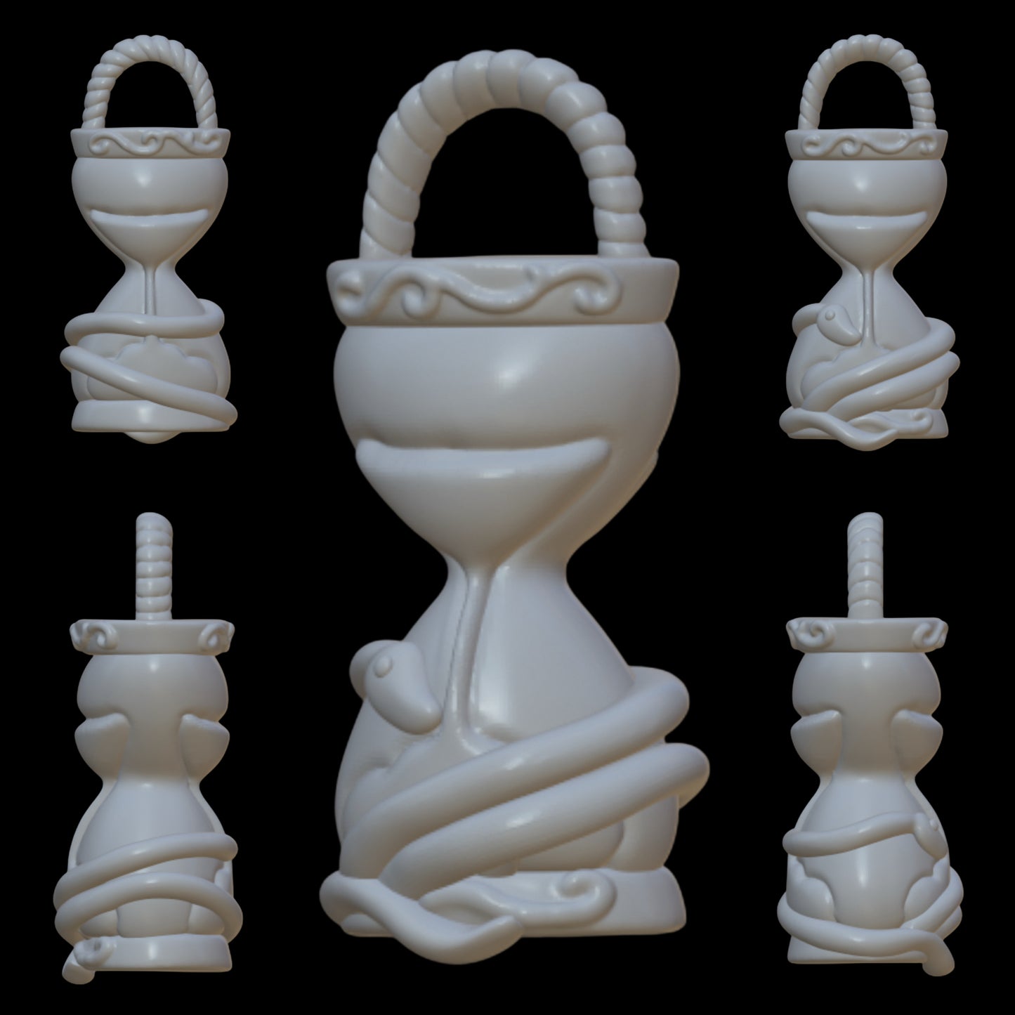 Mummy Hourglass Purse
