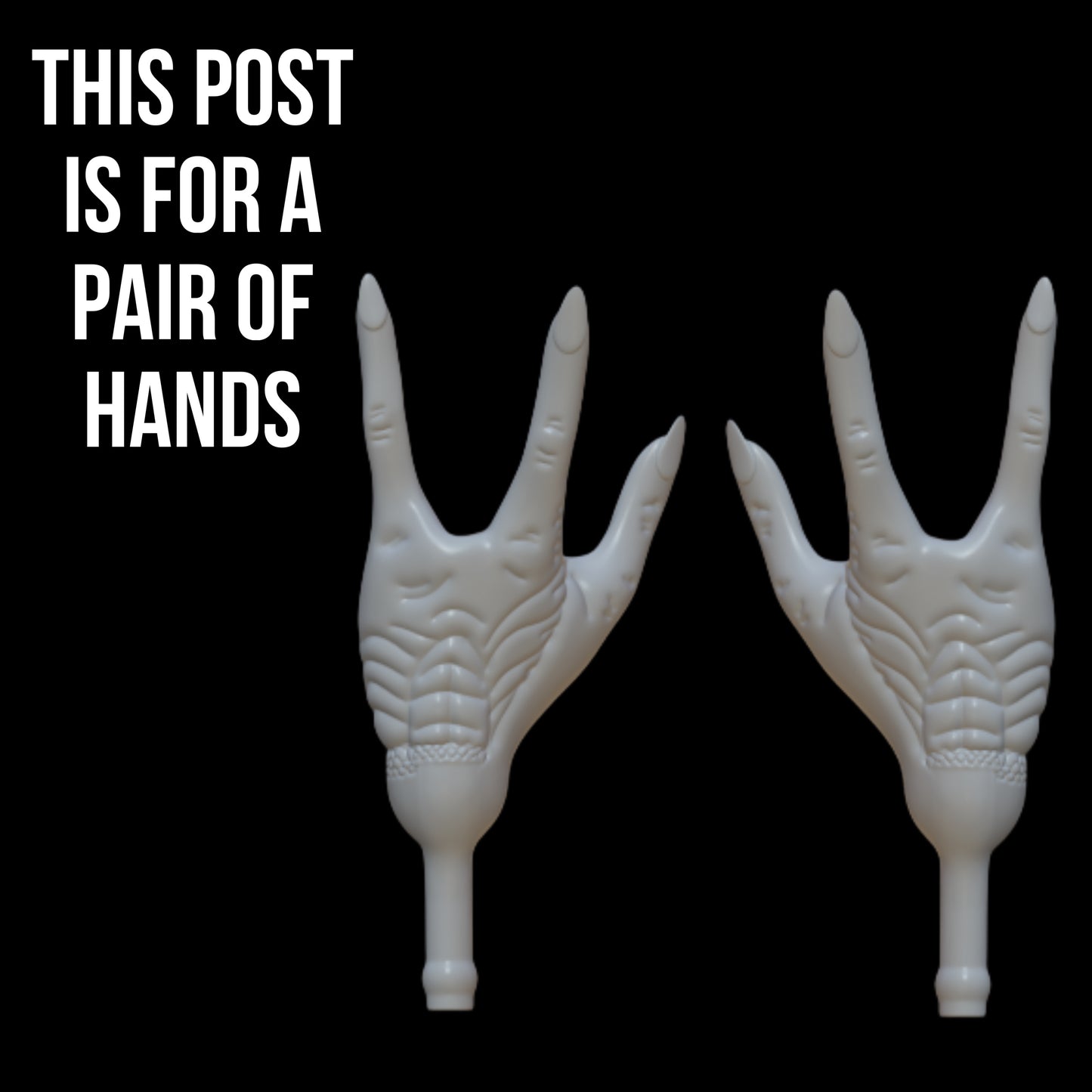 Skullector Greta Gremlin Hand Set