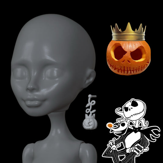 Skullector Jack Skellington Pumpkin King Earrings